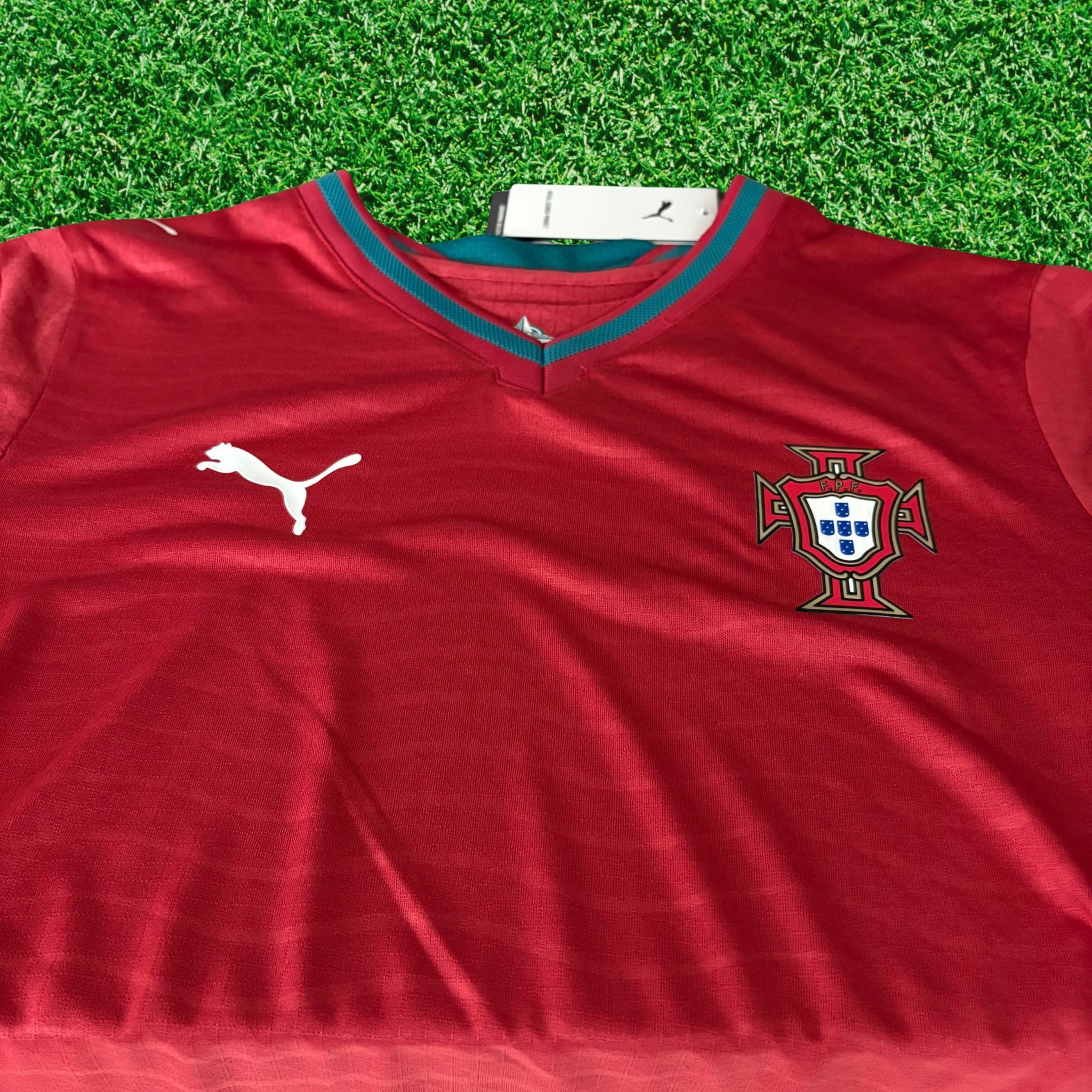 Camisa Portugal I 2026 Jogador Manga Longa