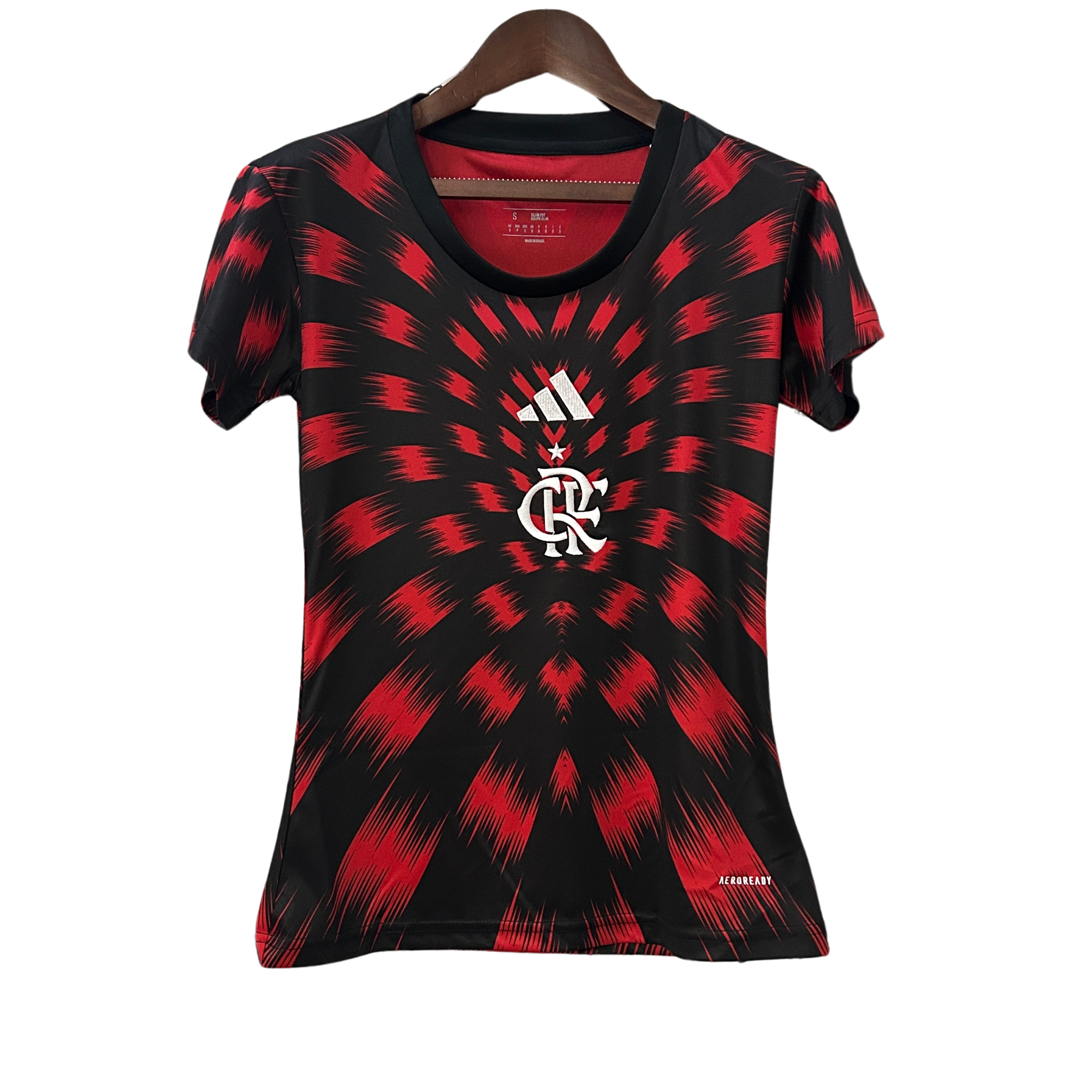 Camisa Flamengo Pré-Jogo 25/26 Feminina Torcedor