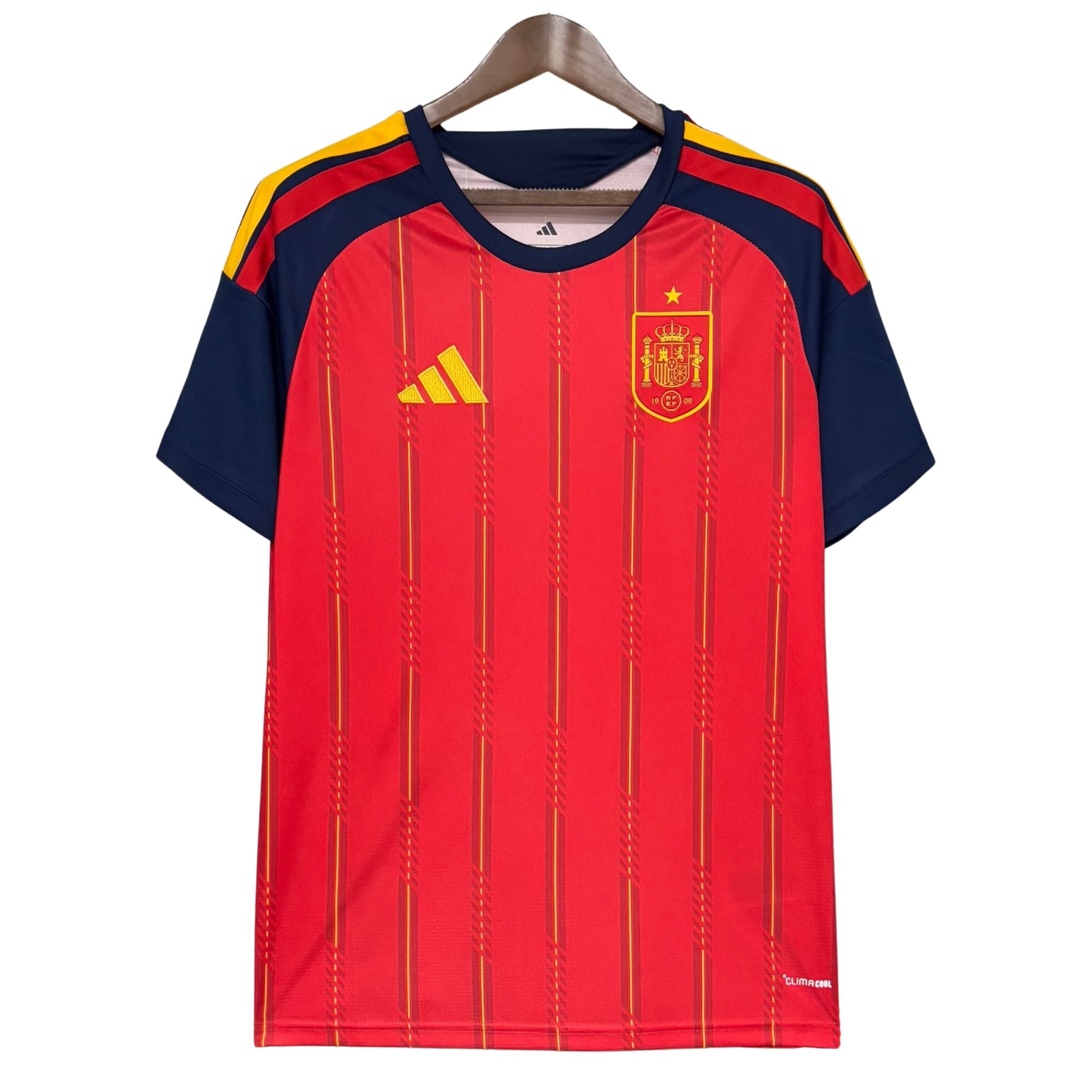 Camisa Espanha I 2026 Torcedor