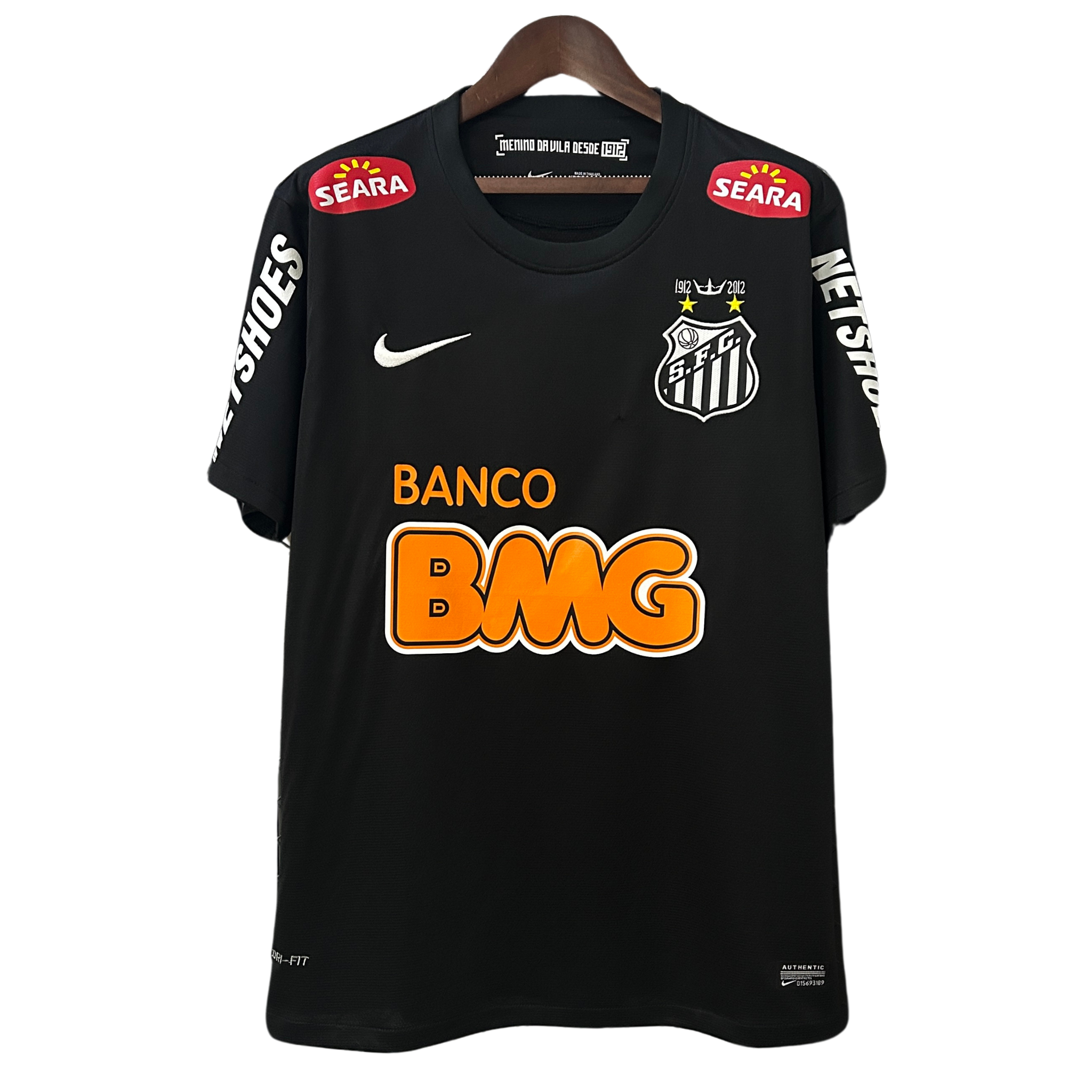 Camisa Santos Preta 12/13 Retrô