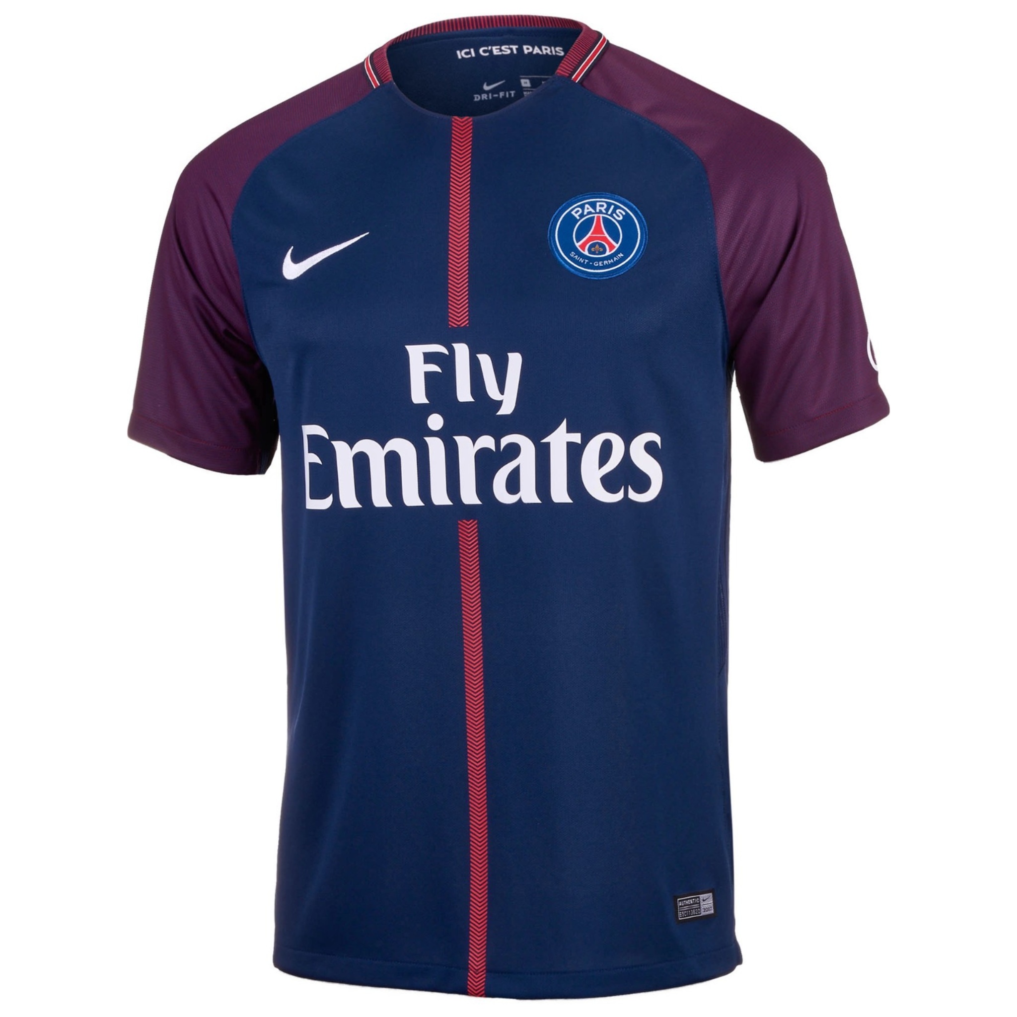 Camisa Paris Saint-Germain F.C (PSG) I 17/18 Retrô