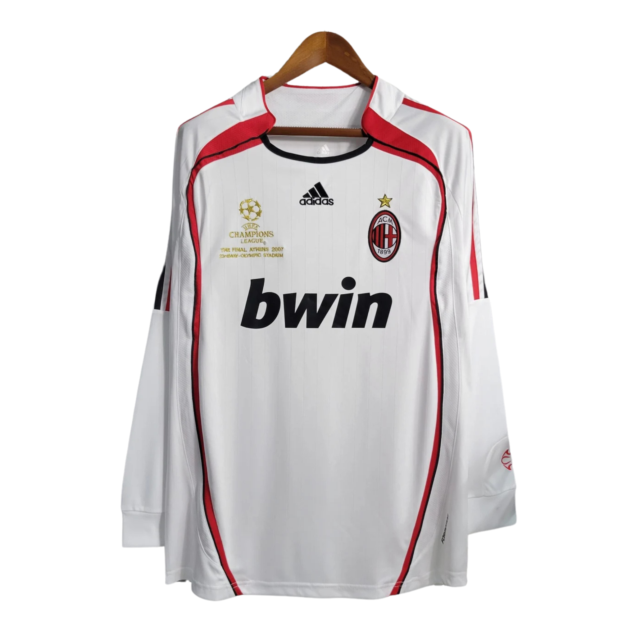 Camisa AC Milan II 06/07 Retrô Manga Longa