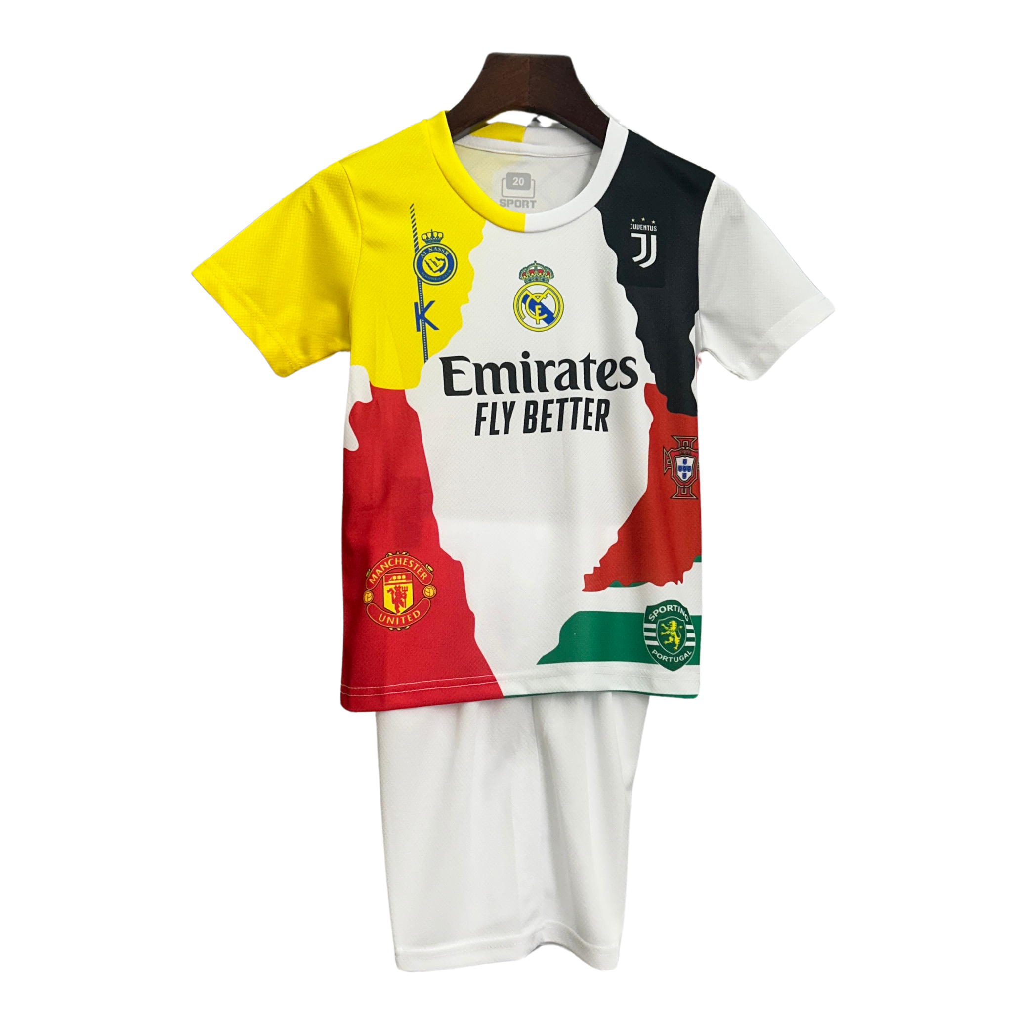 Kit Lendas Cristiano Ronaldo 25/26 Infantil