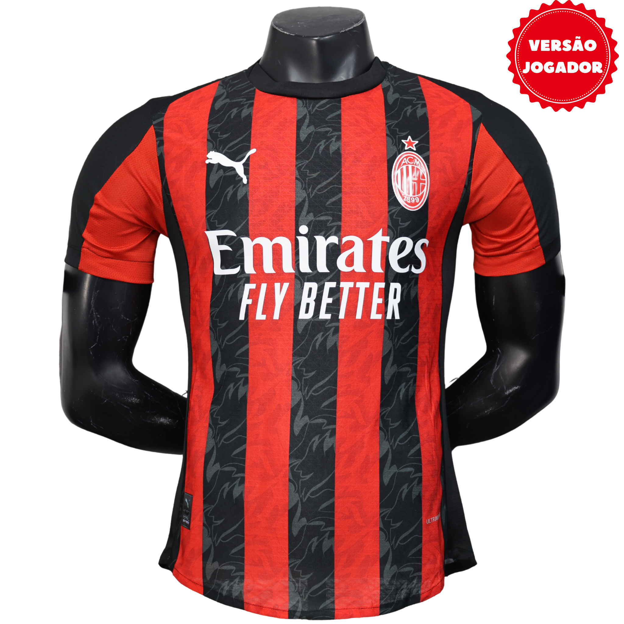 Camisa AC Milan I 25/26 Jogador