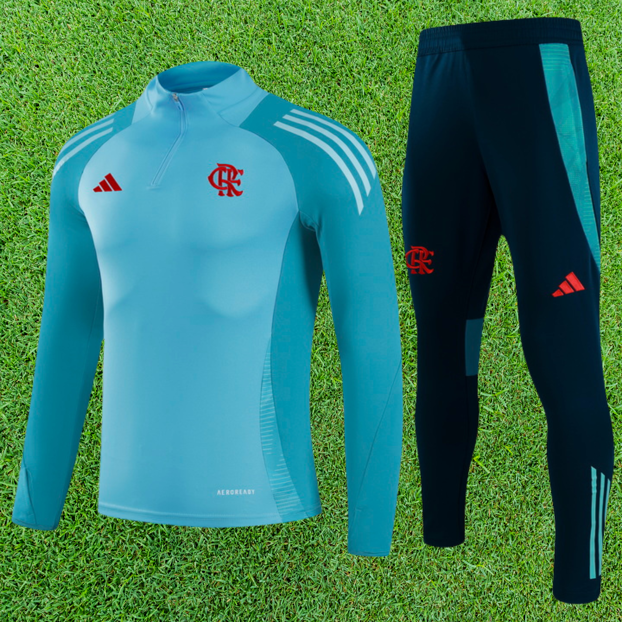 Conjunto Flamengo Azul Claro 25/26 Treino