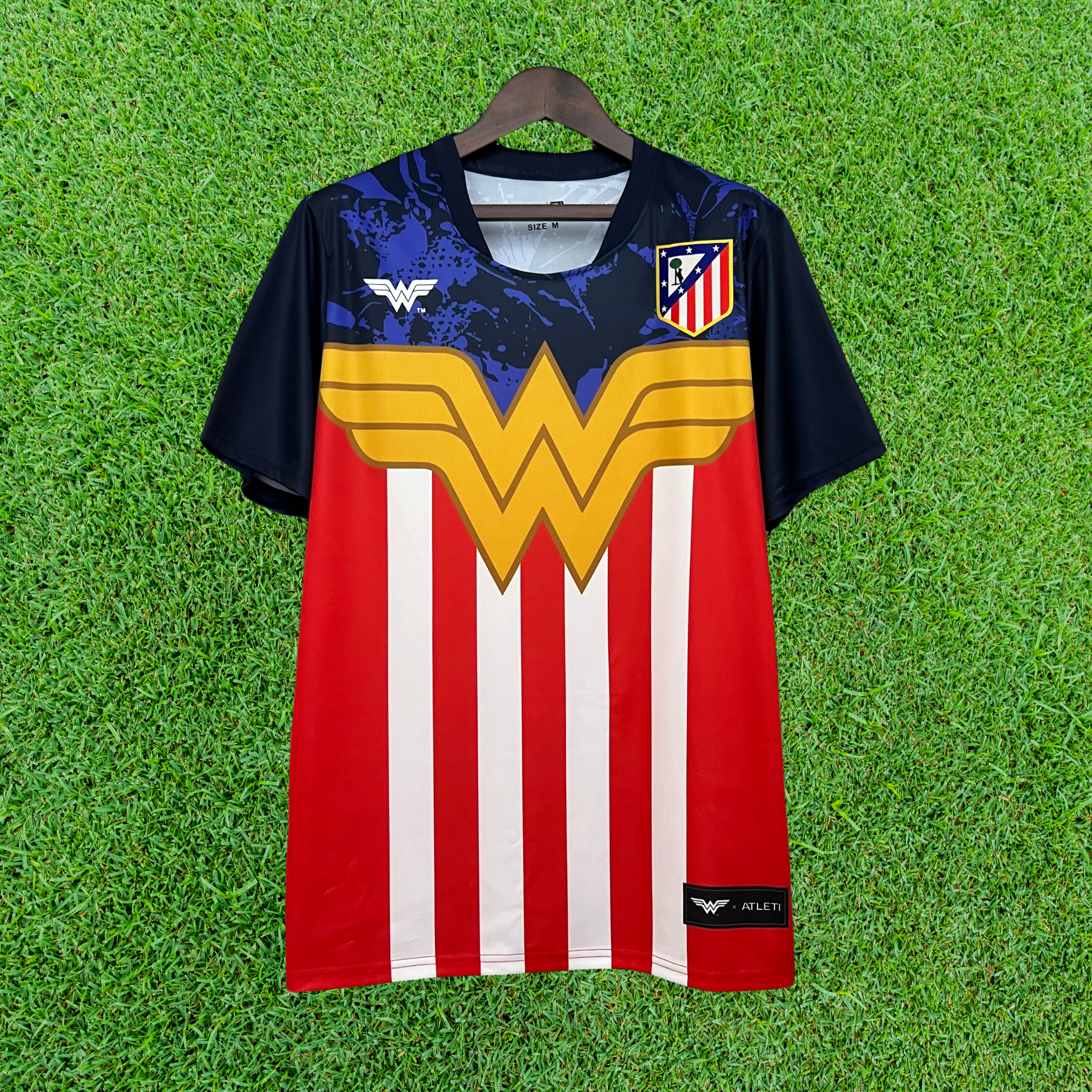 Camisa Atlético Madrid Especial Mulher Maravilha 25/26 Torcedor