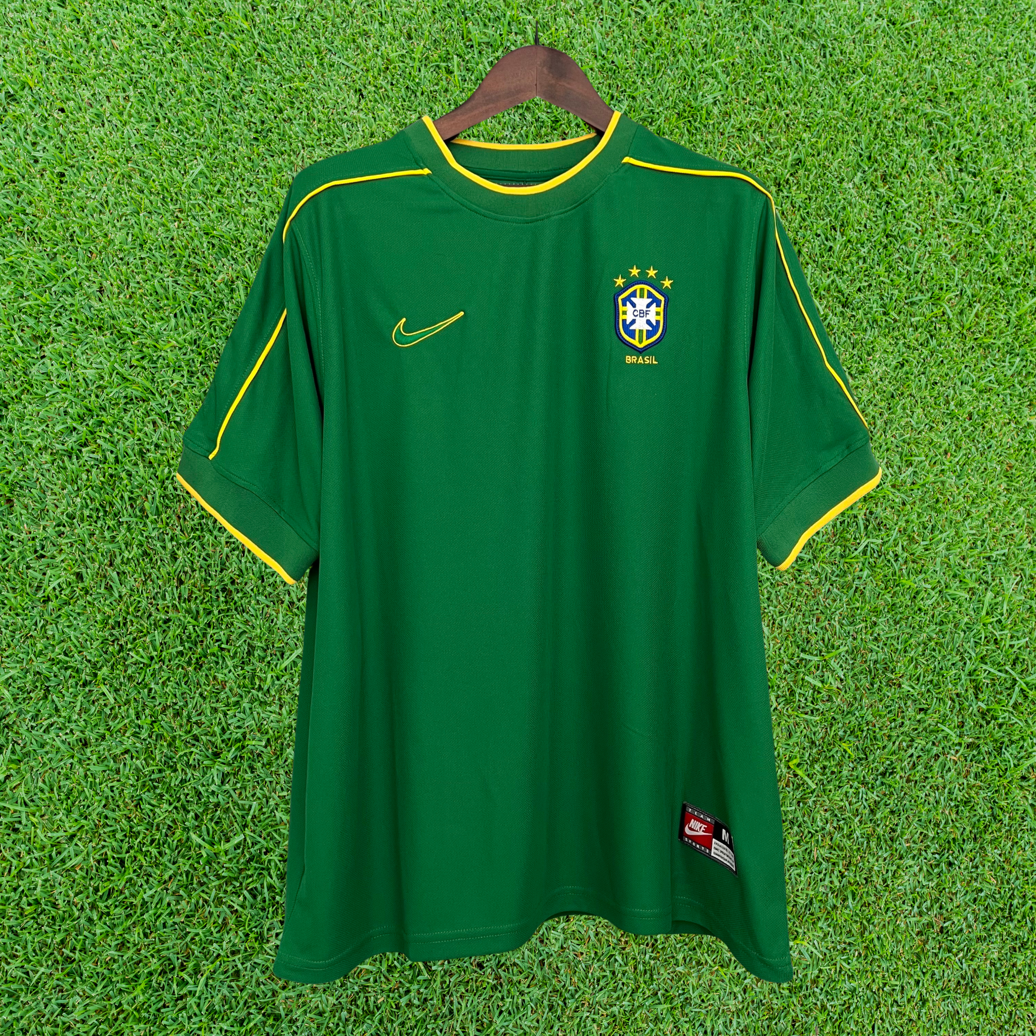 Camisa Brasil Goleiro 1998 Retrô