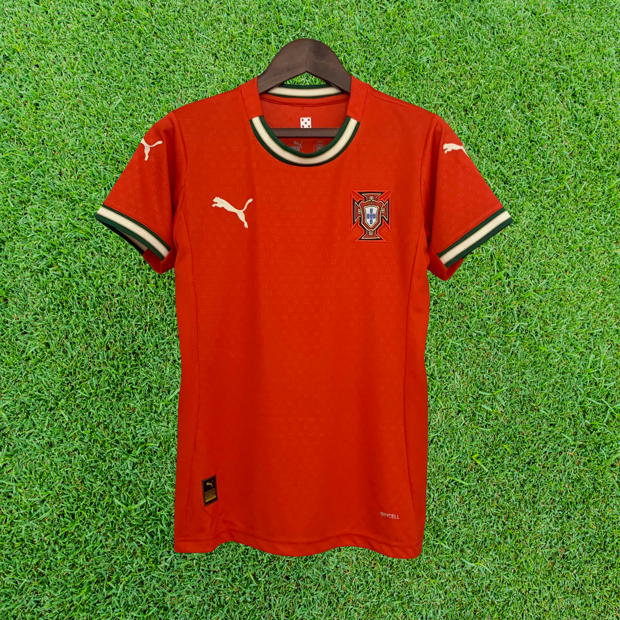 Camisa Portugal I 2025 Feminina Torcedor