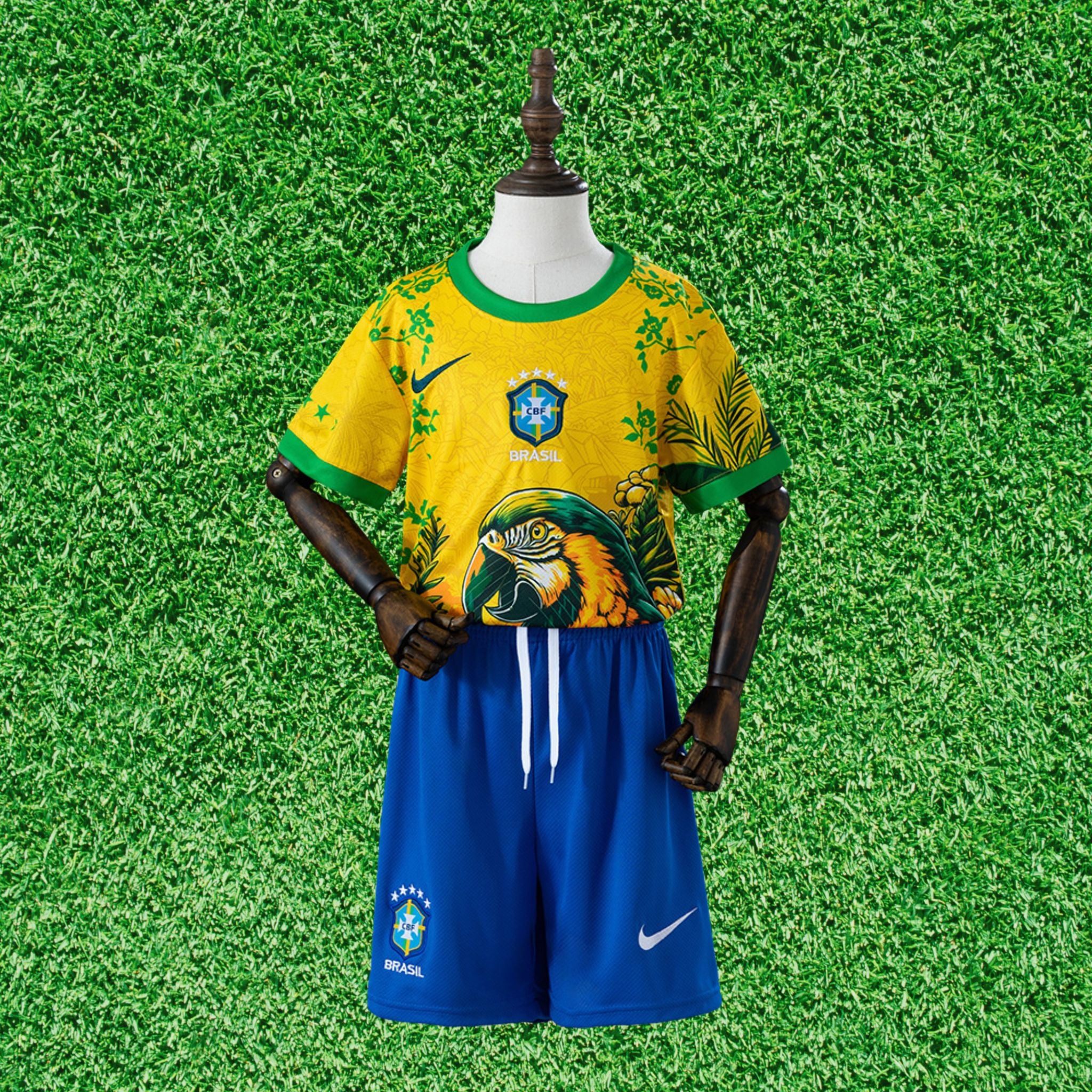 Kit Brasil Especial Amarela 2026 Infantil