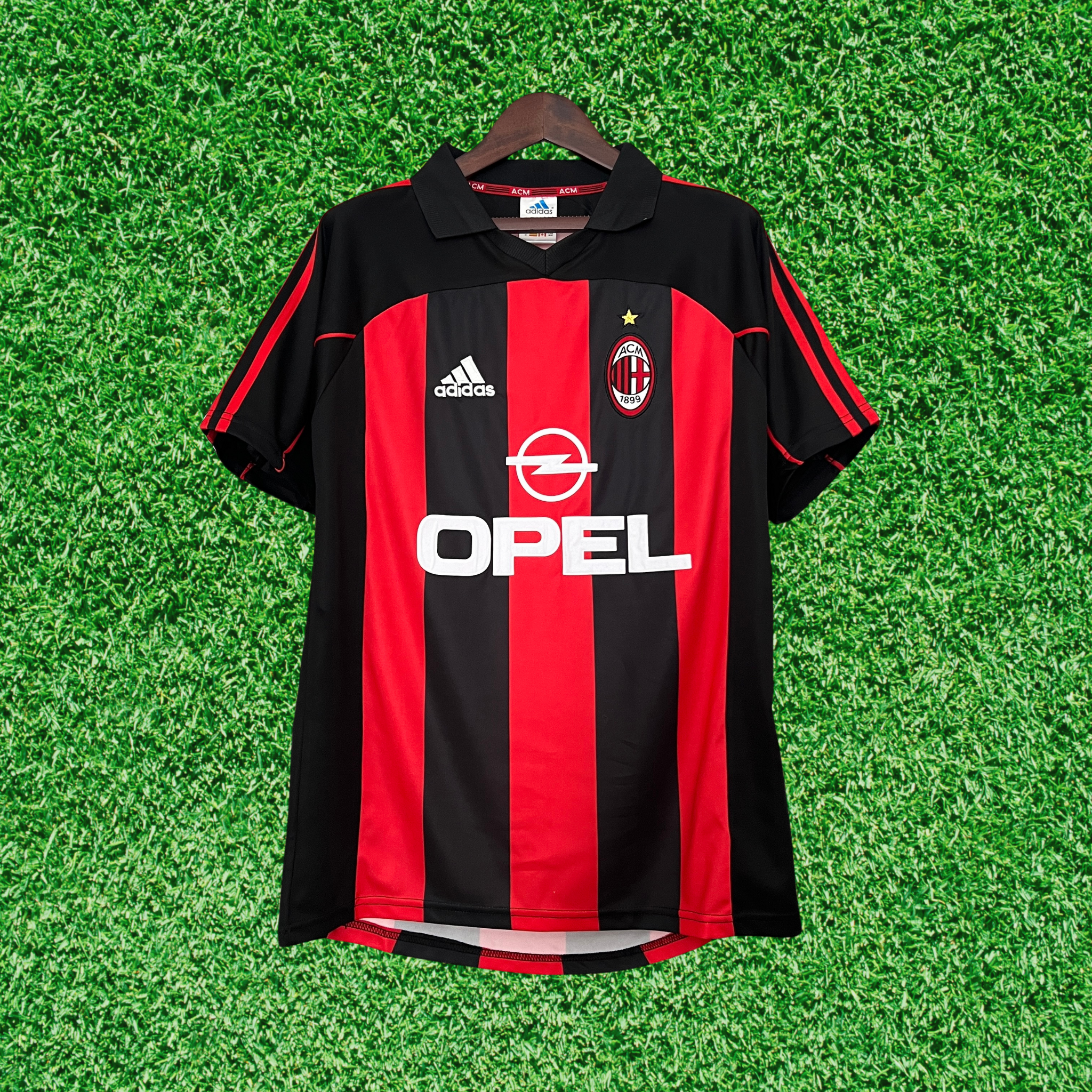 Camisa AC Milan I 01/02 Retrô