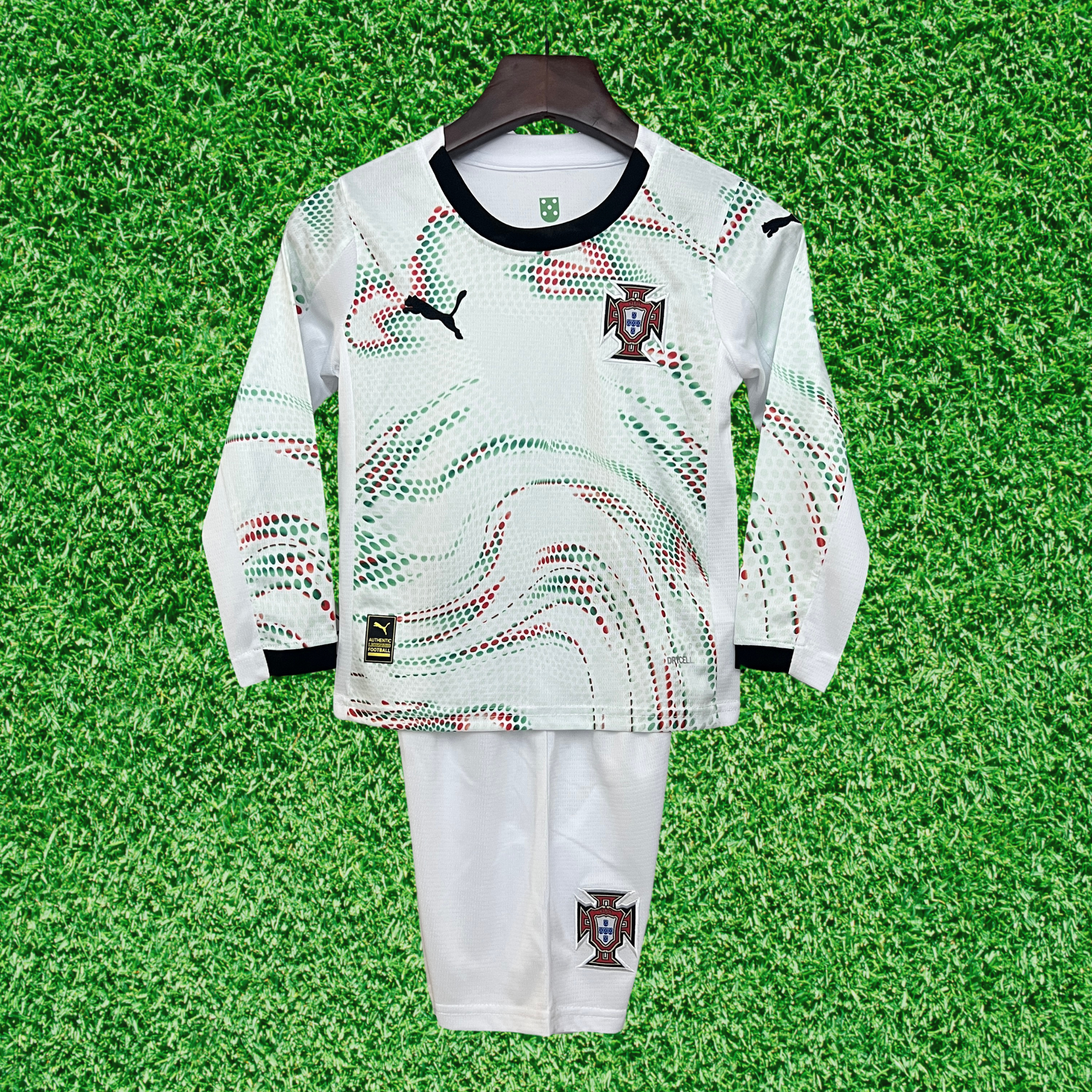 Kit Portugal II Manga Longa 2025 Infantil
