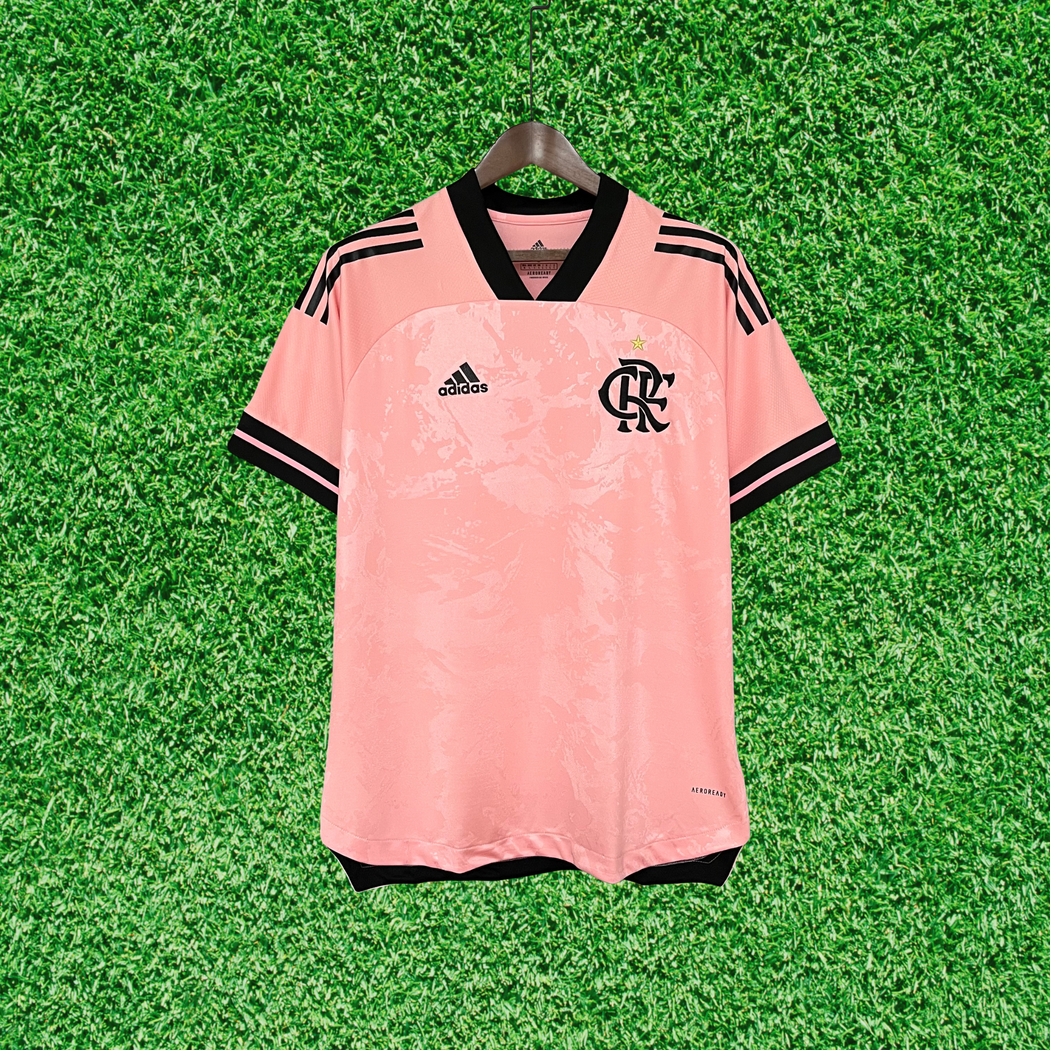 Camisa Flamengo Outubro Rosa 20/21 Torcedor