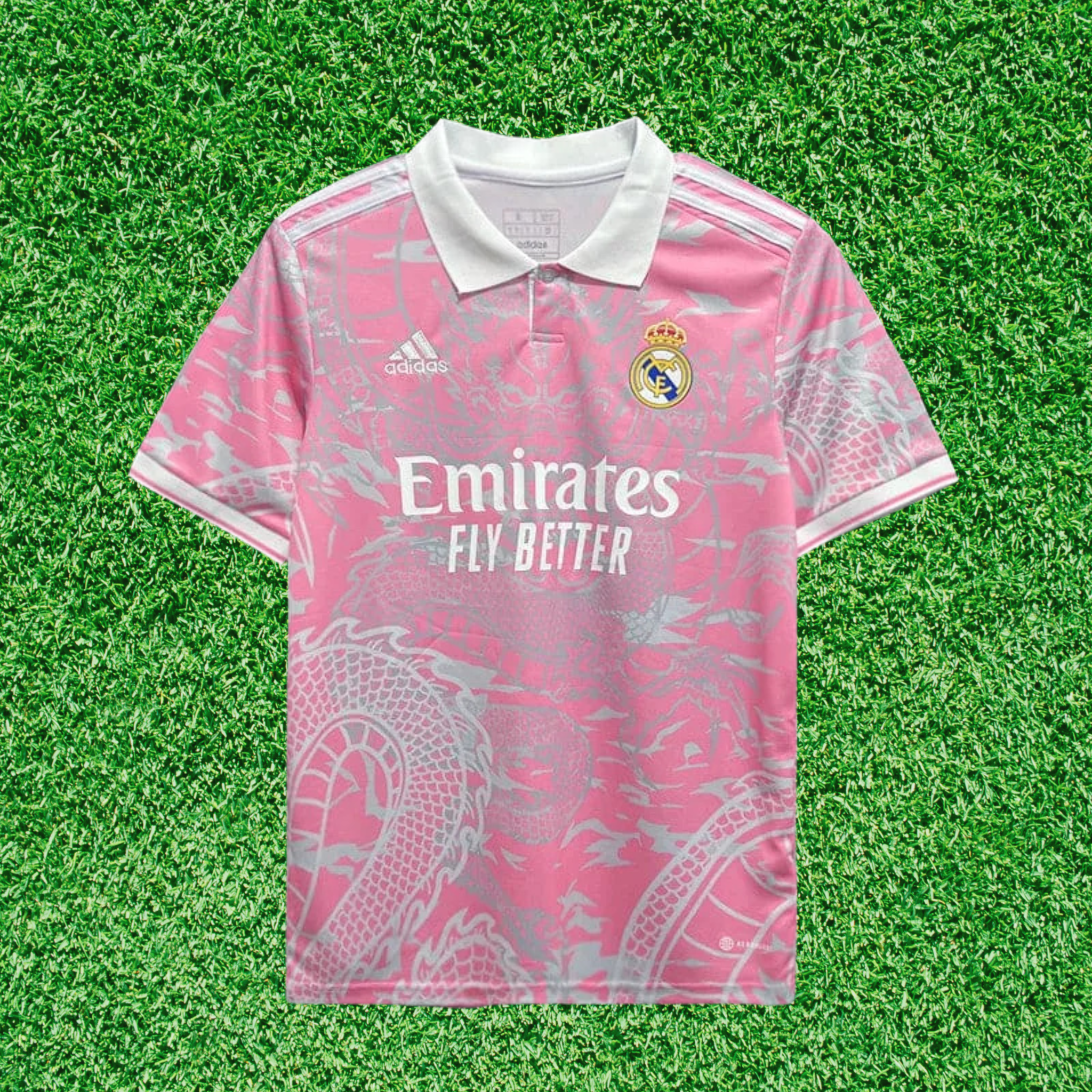 Camisa Real Madrid Especial Dragão Rosa 25/26 Torcedor