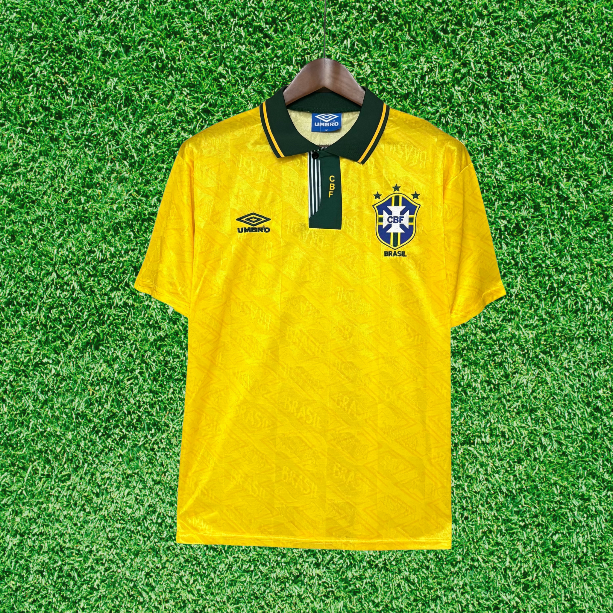 Camisa Brasil I 91/93 Retrô