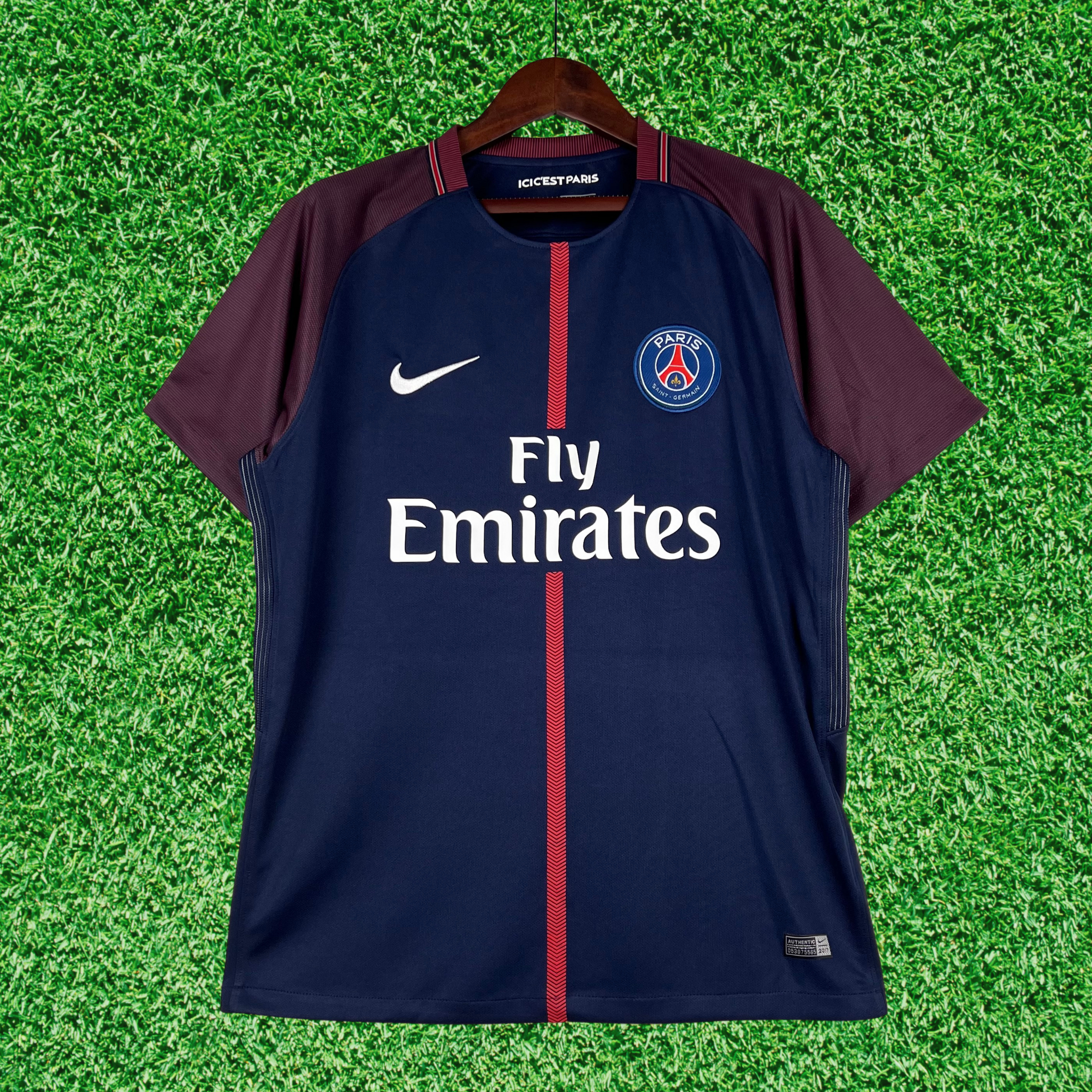 Camisa Paris Saint-Germain F.C (PSG) I 17/18 Retrô