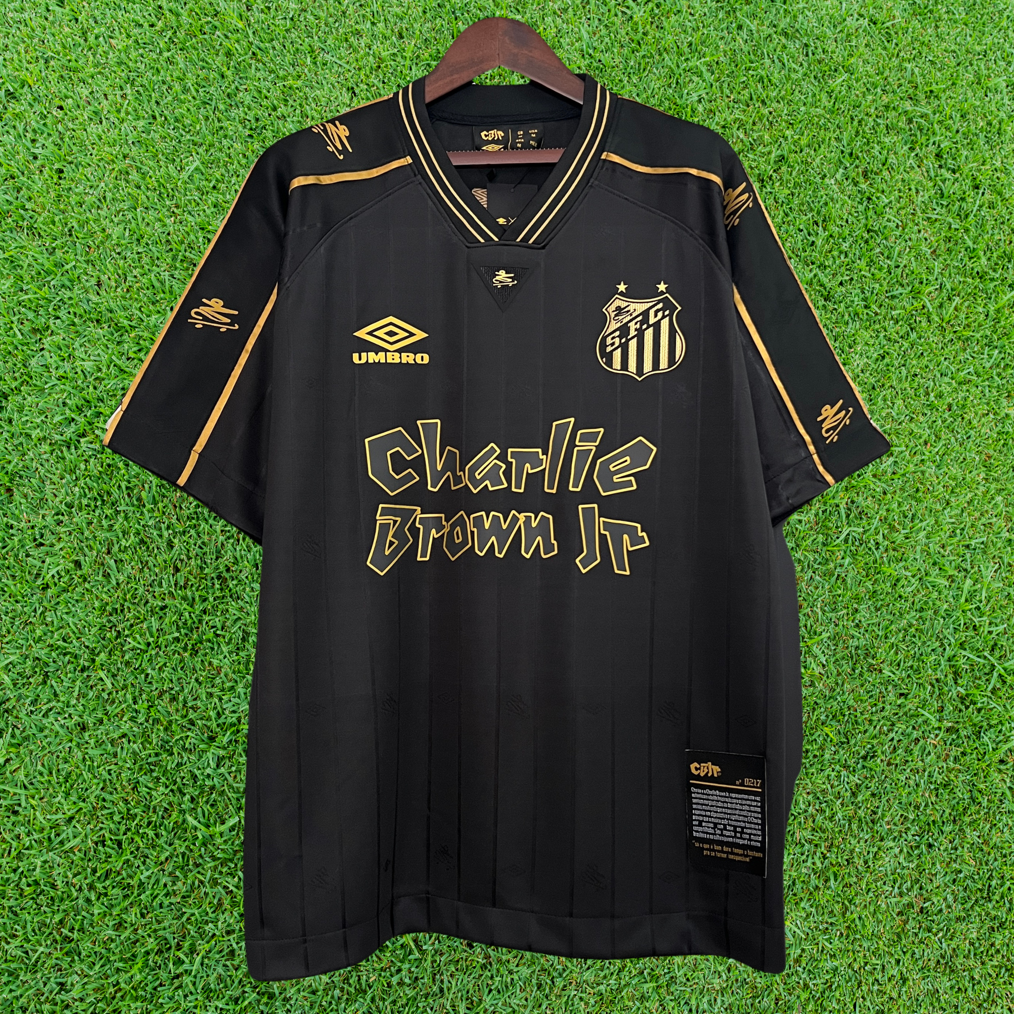 Camisa Santos Charlie Brown Jr 2024 Retrô