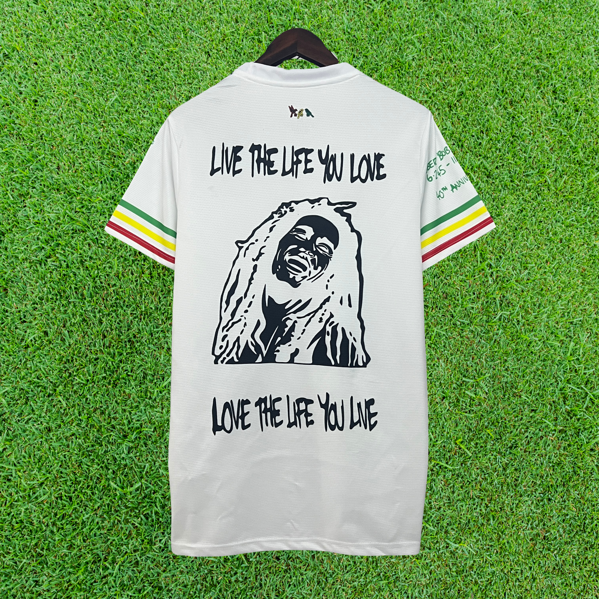 Camisa AFC Ajax Especial Bob Marley 25/26 Torcedor