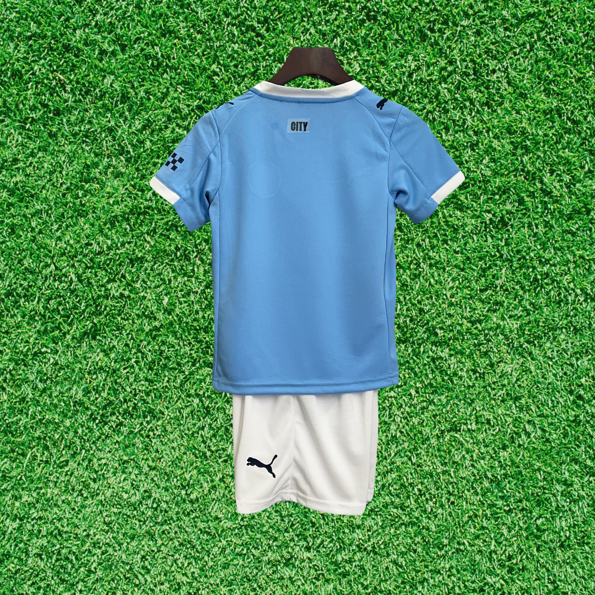 Kit Manchester City I 25/26 Infantil