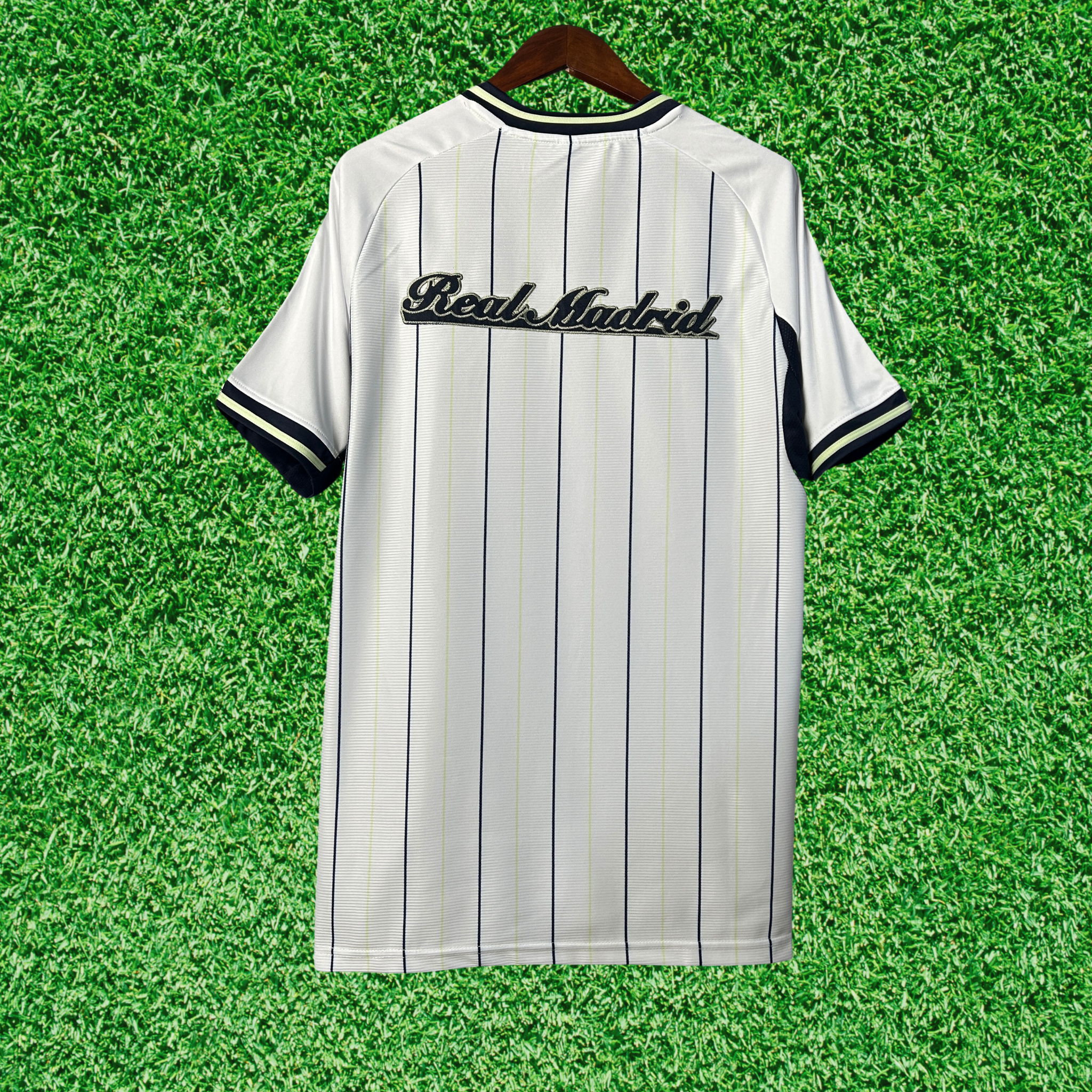 Camisa Real Madrid Baseball - US Pack 25/26 Retrô