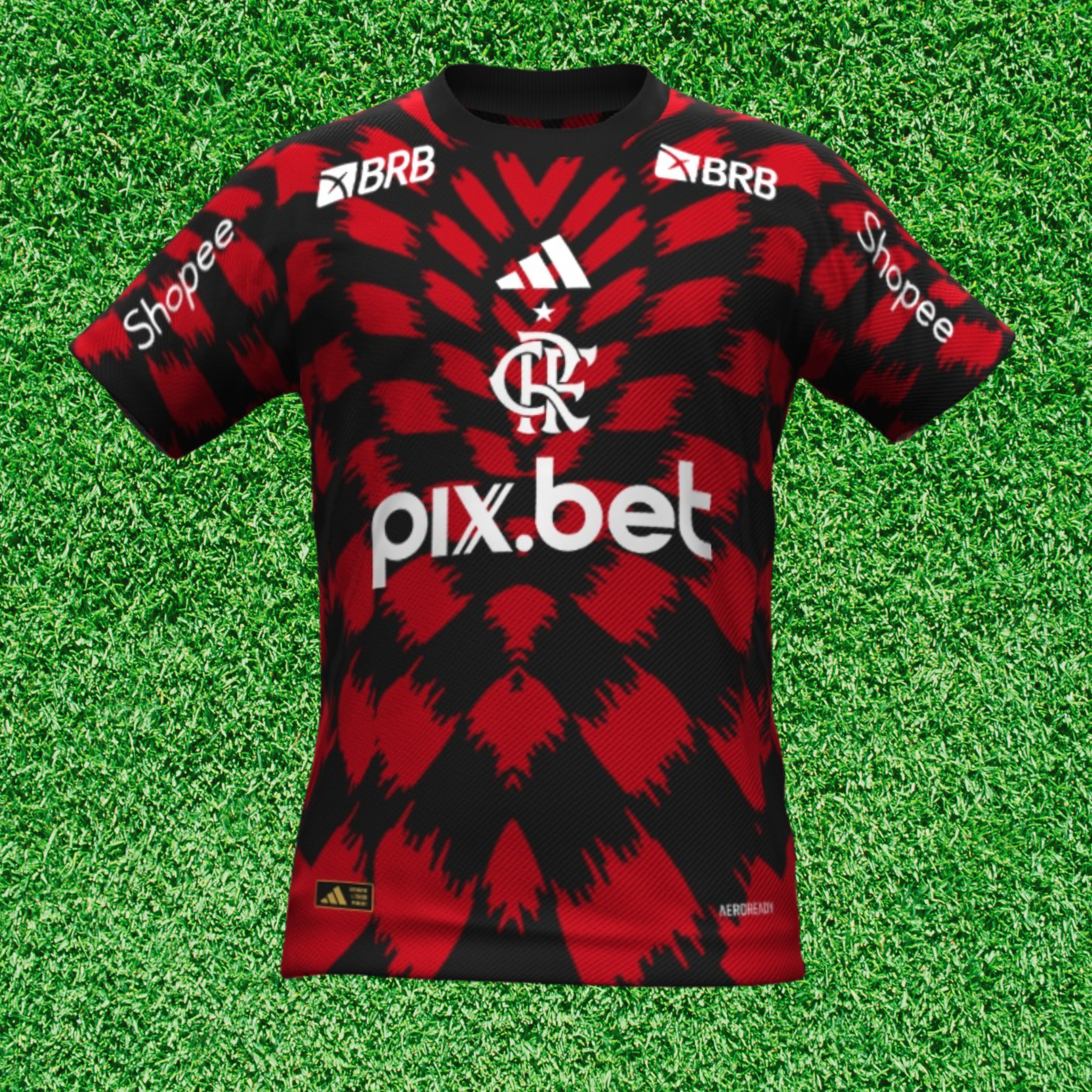Camisa Flamengo Pré-Jogo 25/26 Torcedor