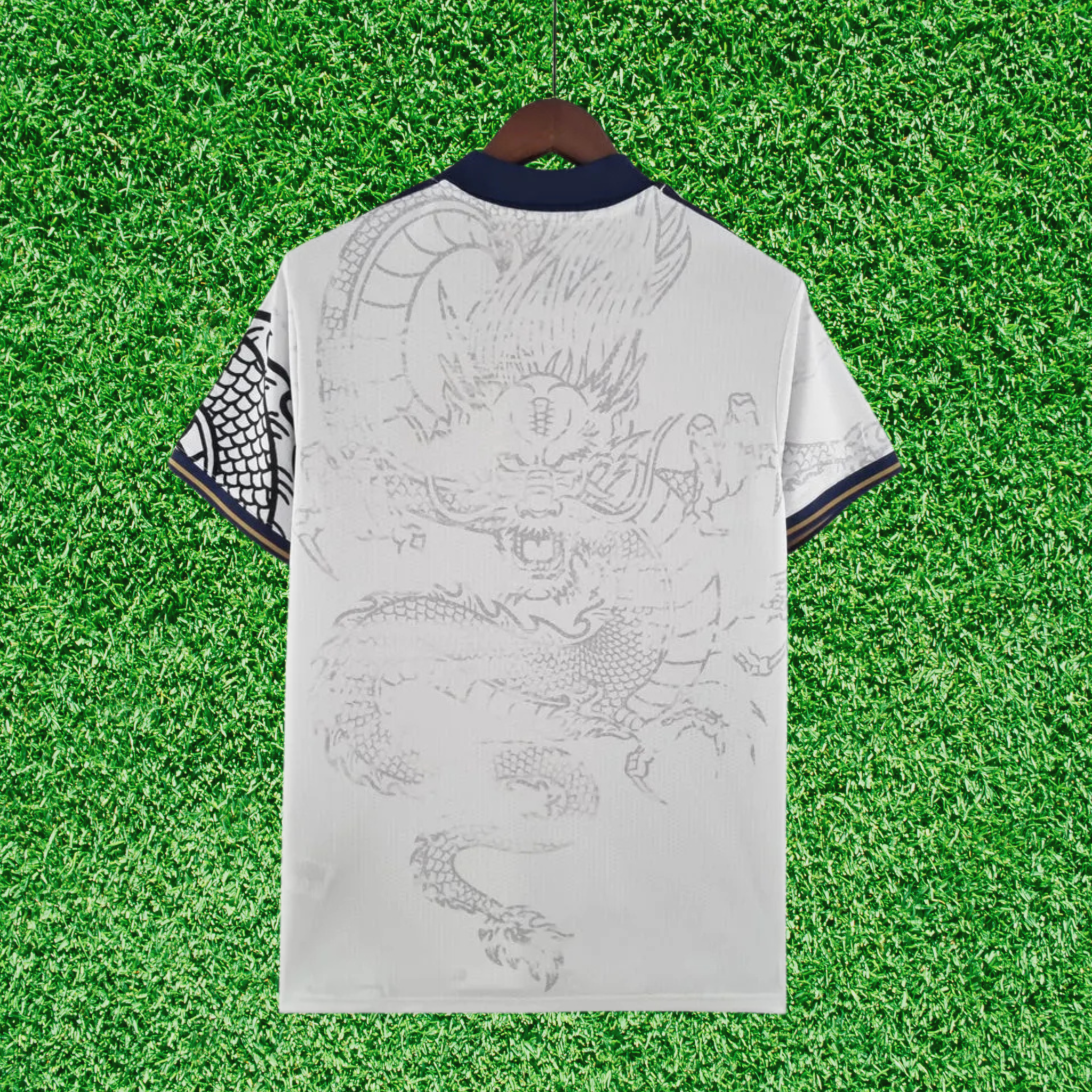 Camisa Real Madrid Especial Dragão Branca 25/26 Torcedor