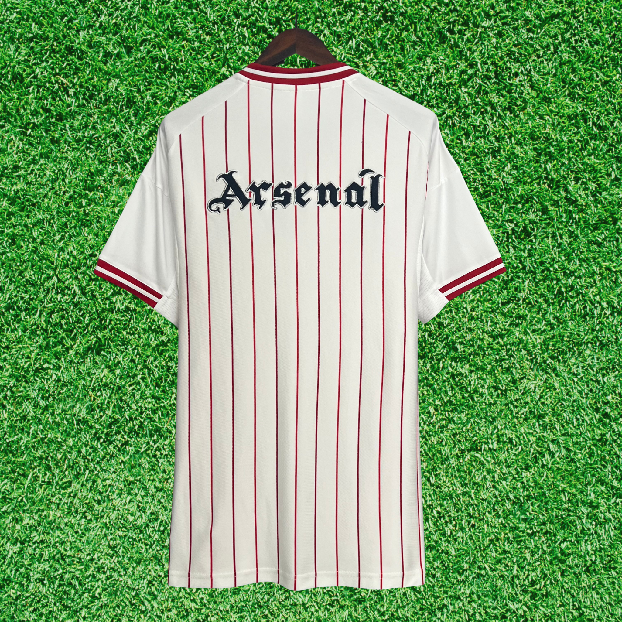 Camisa Arsenal Baseball - US Pack 25/26 Retrô