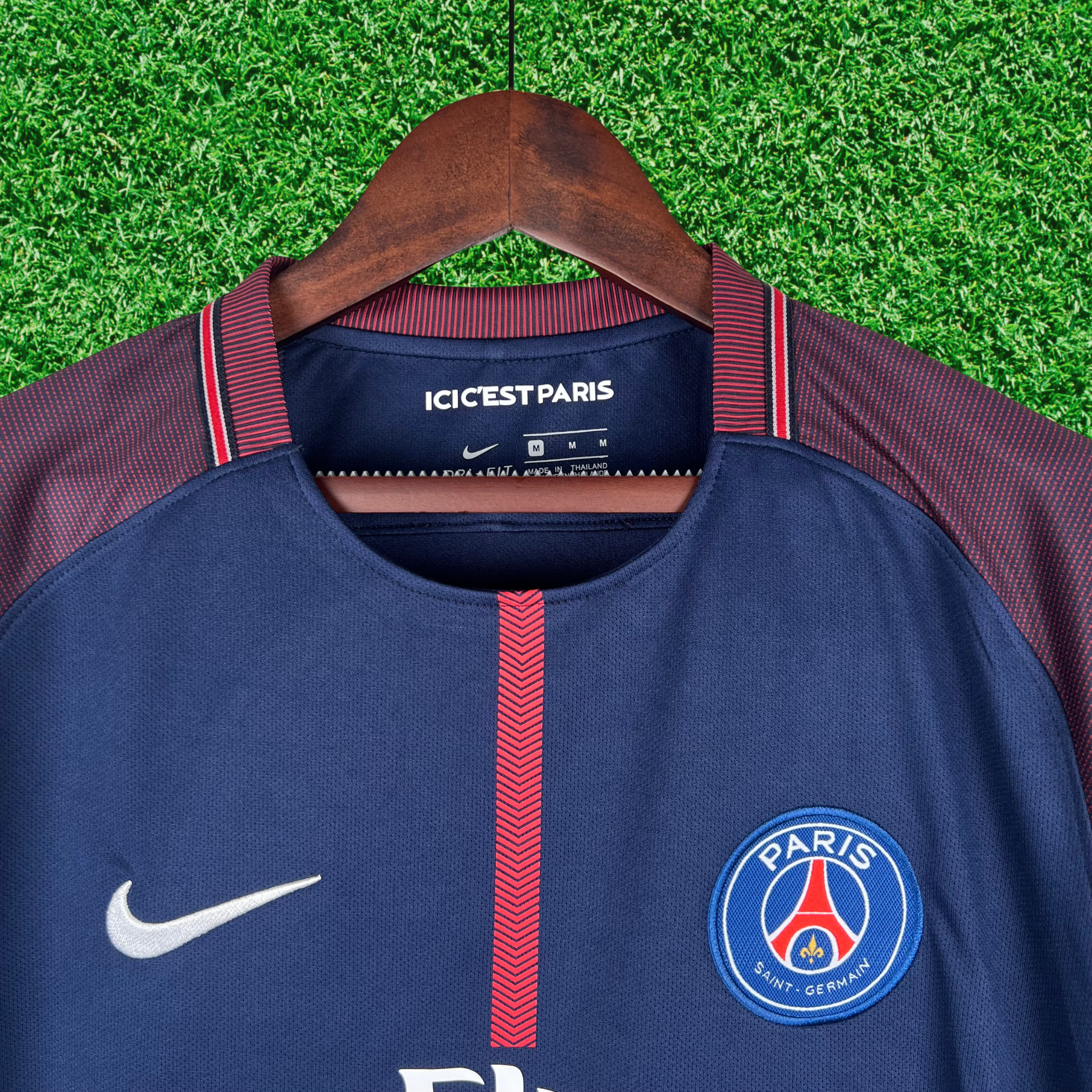 Camisa Paris Saint-Germain F.C (PSG) I 17/18 Retrô
