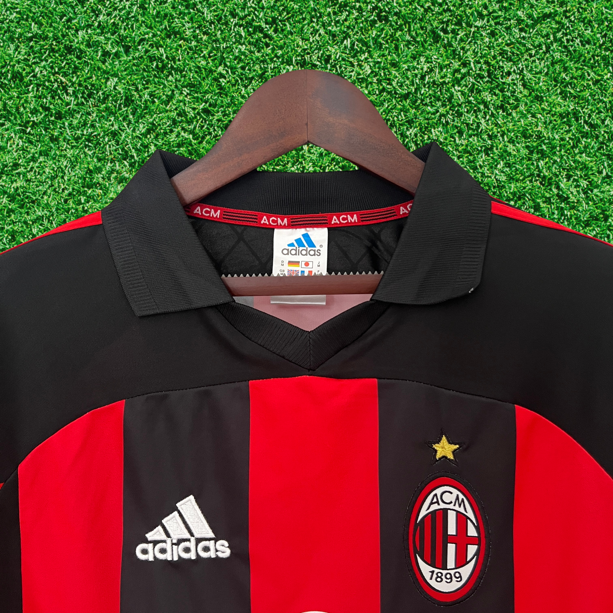 Camisa AC Milan I 01/02 Retrô