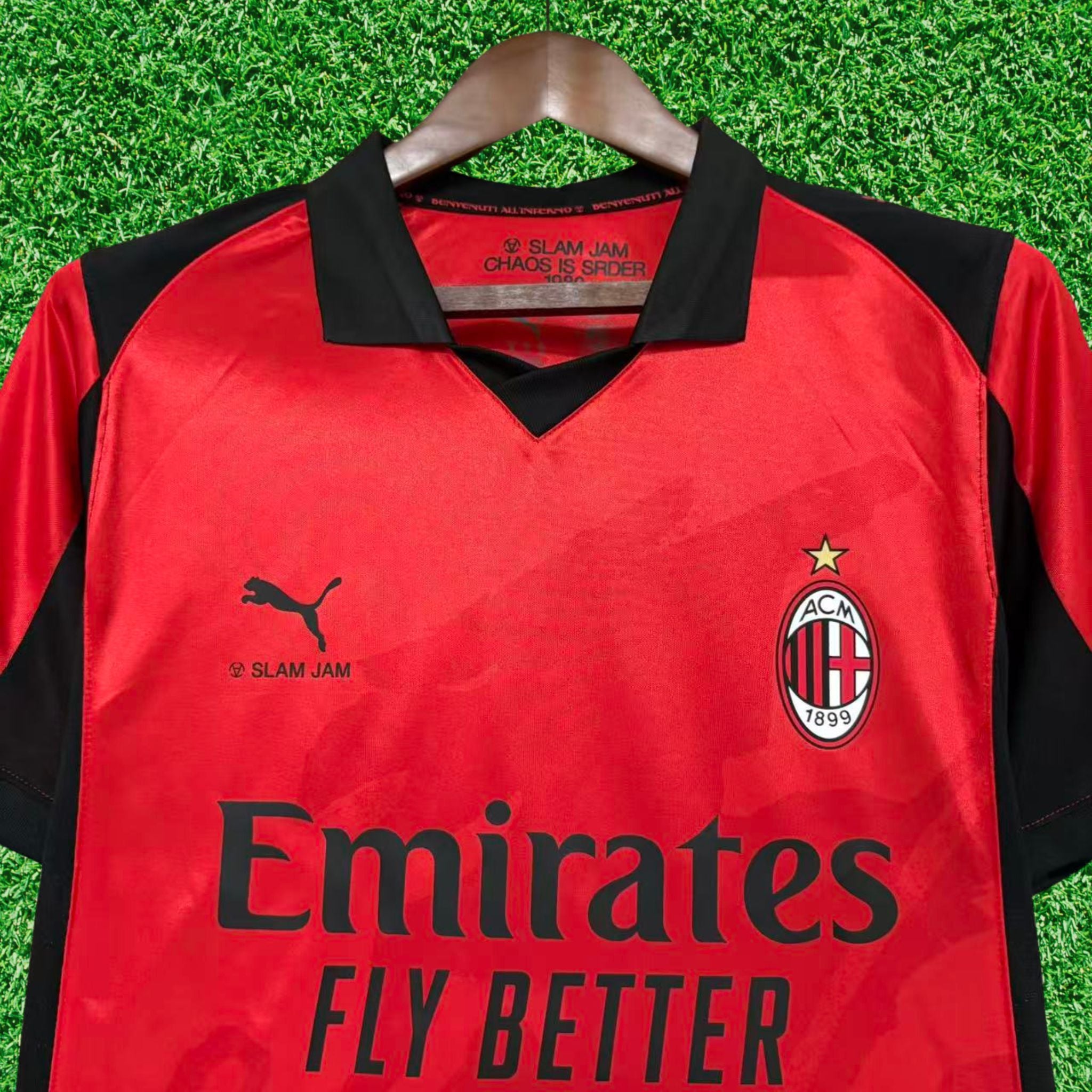 Camisa AC Milan Slam Jam Vermelha 26/27 Torcedor