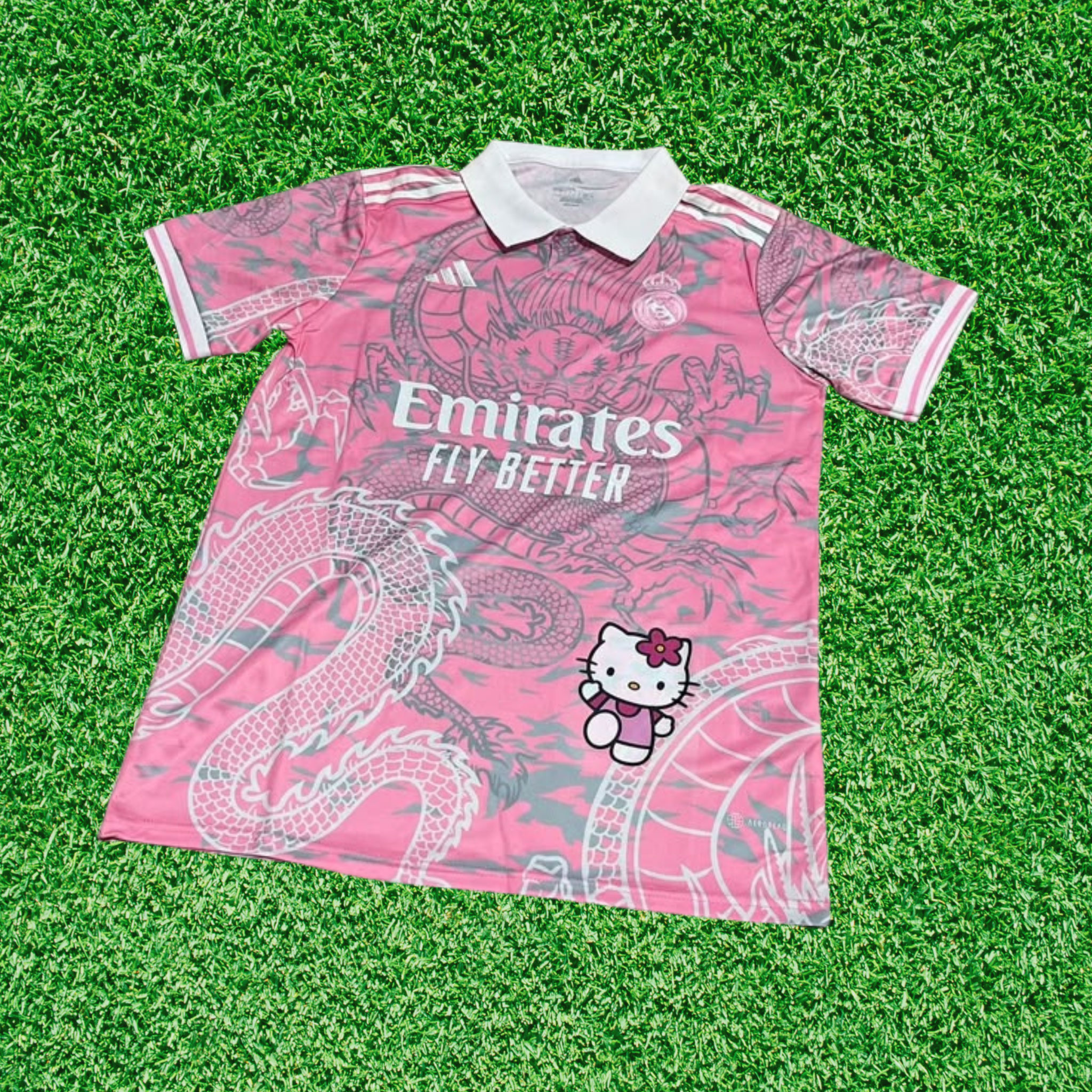 Camisa Real Madrid Especial Dragão Rosa 25/26 Torcedor