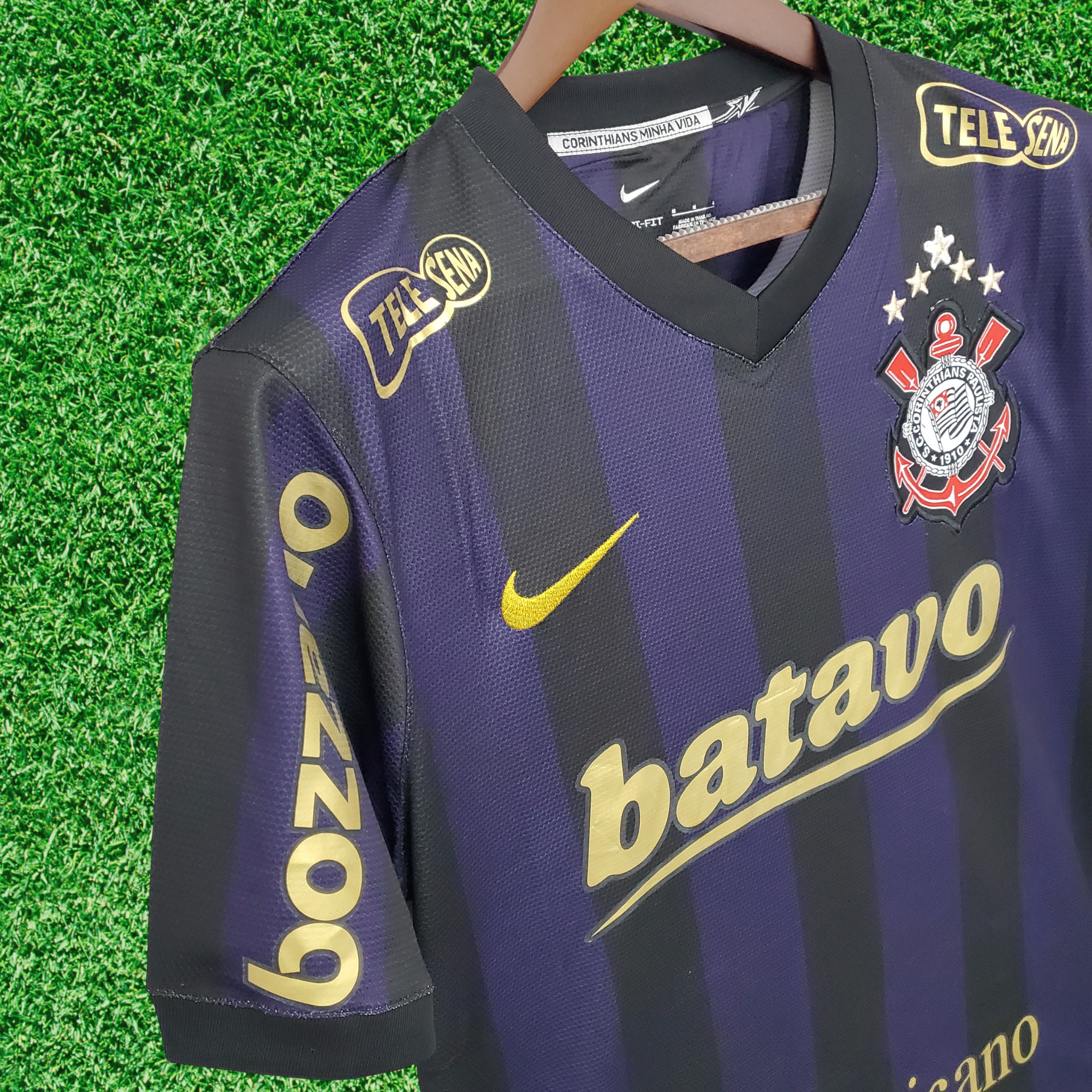Camisa Corinthians III 09/10 Retrô