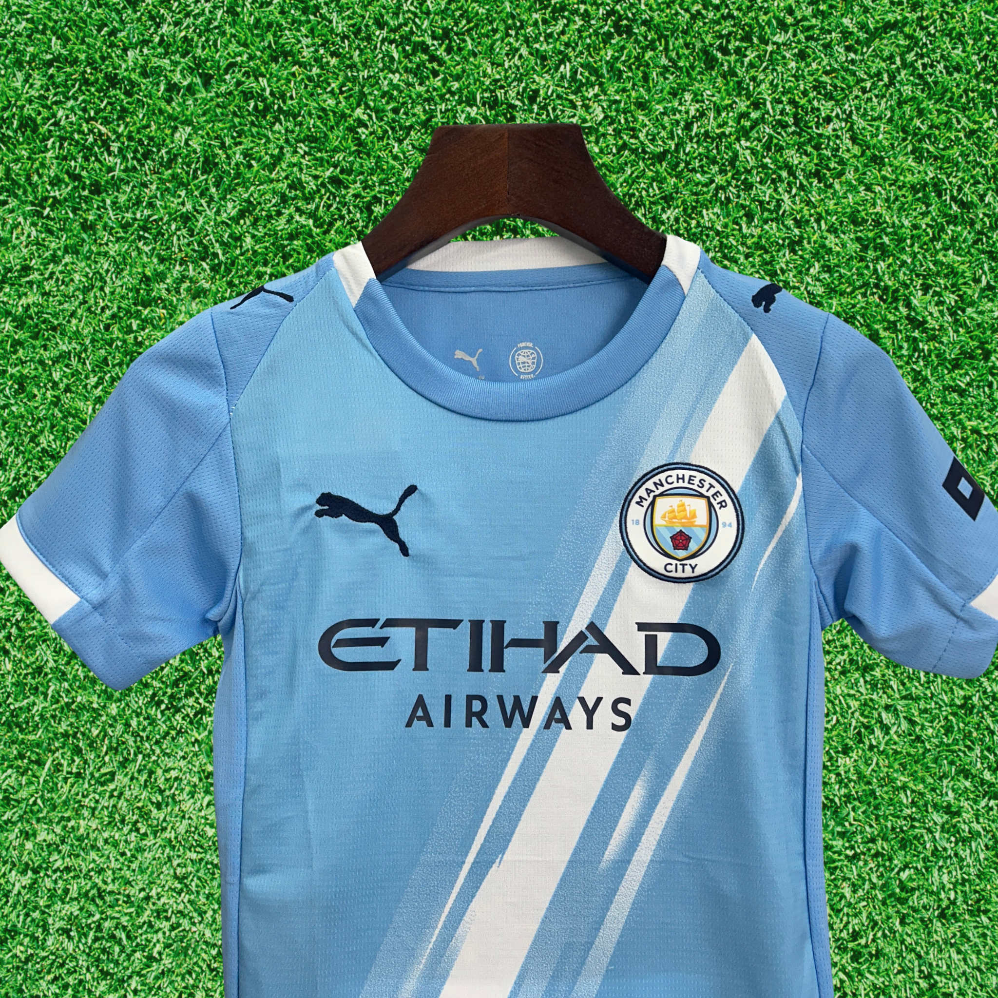 Kit Manchester City I 25/26 Infantil