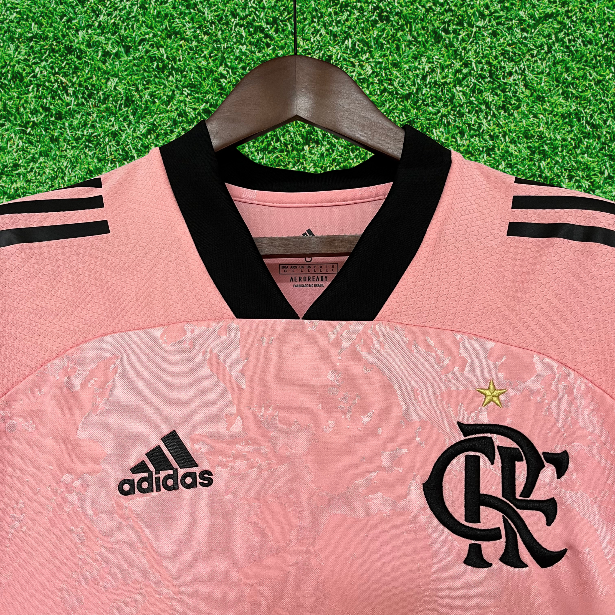 Camisa Flamengo Outubro Rosa 20/21 Torcedor