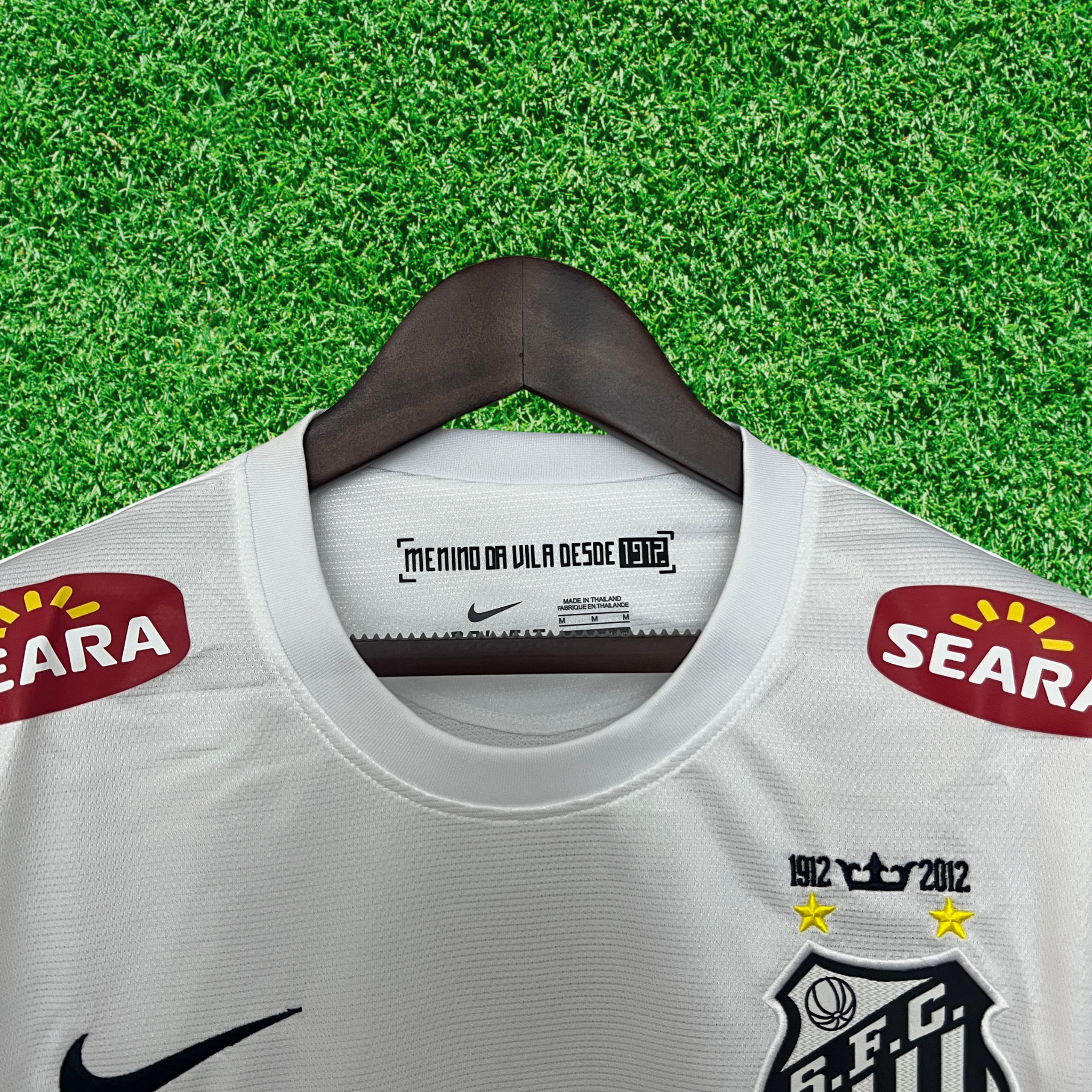 Camisa Santos I 11/12 Retrô Manga Longa