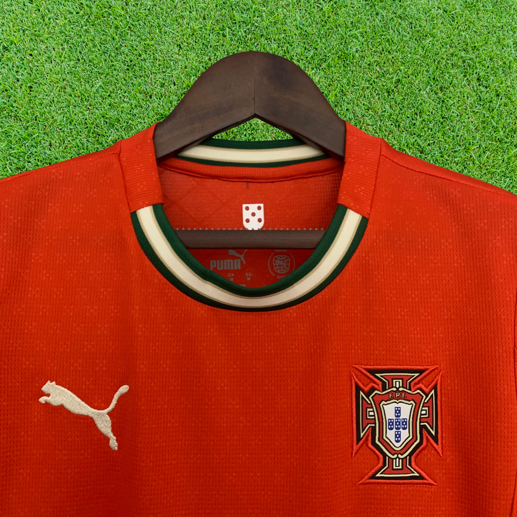 Camisa Portugal I 2025 Feminina Torcedor