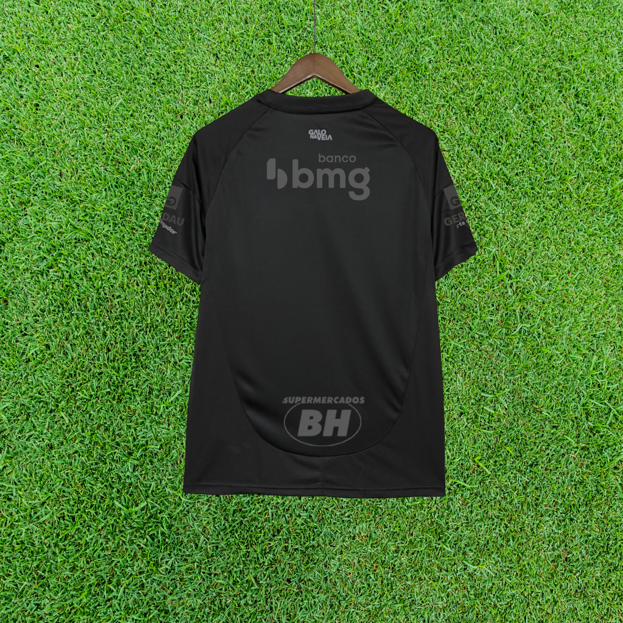 Camisa Atlético Mineiro All Black 25/26 Torcedor
