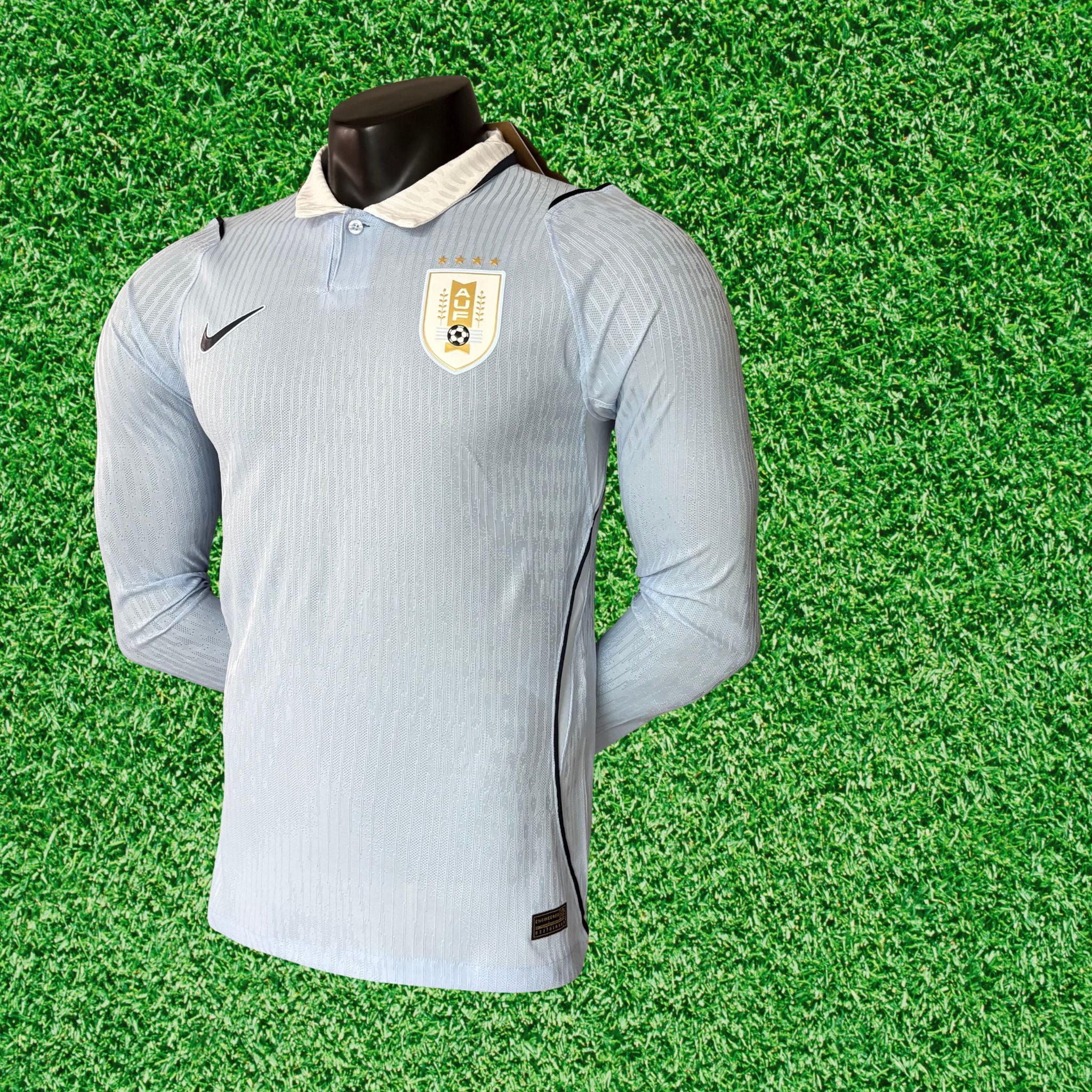 Camisa Uruguay I 2026 Jogador Manga Longa