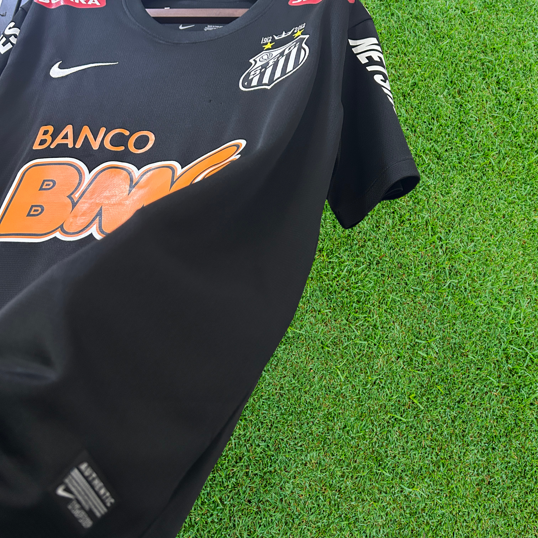 Camisa Santos Preta 12/13 Retrô