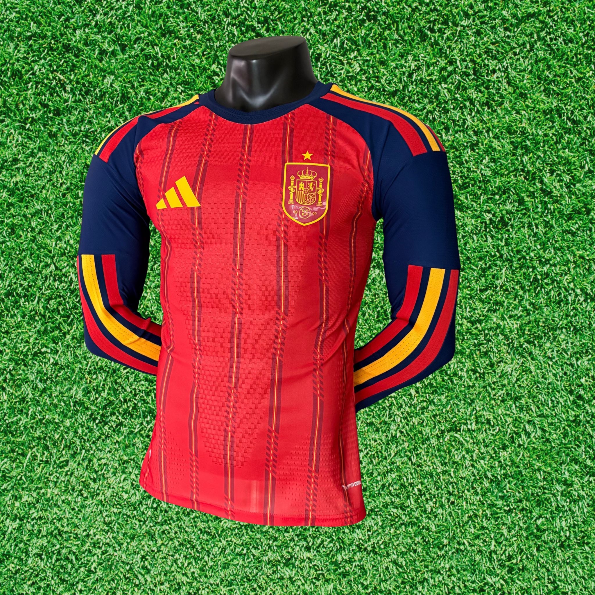 Camisa Espanha I 2026 Jogador Manga Longa