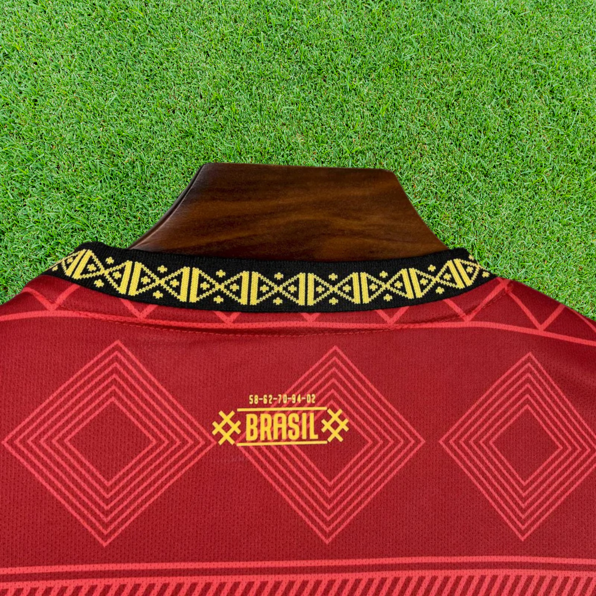 Camisa Brasil Vermelho Jordan Especial 25/26 Torcedor