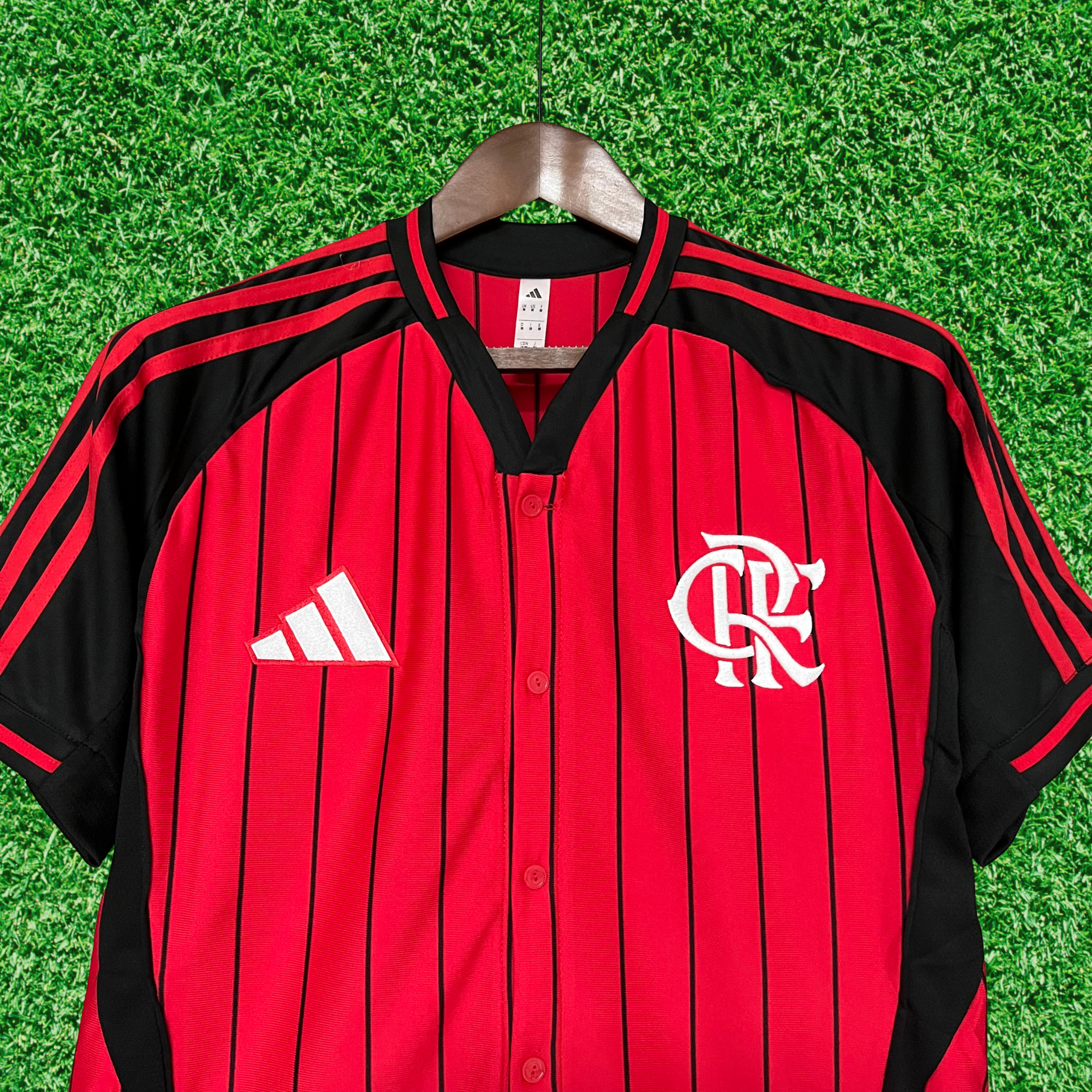 Camisa Flamengo Baseball - US Pack 25/26 Retrô