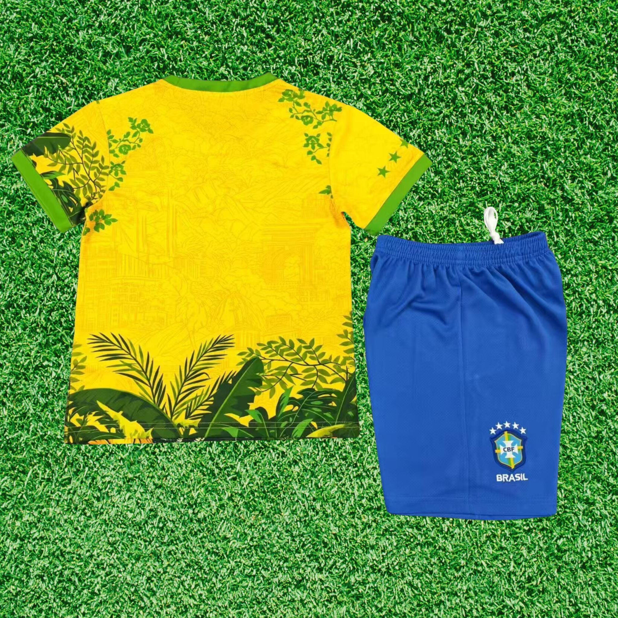 Kit Brasil Especial Amarela 2026 Infantil