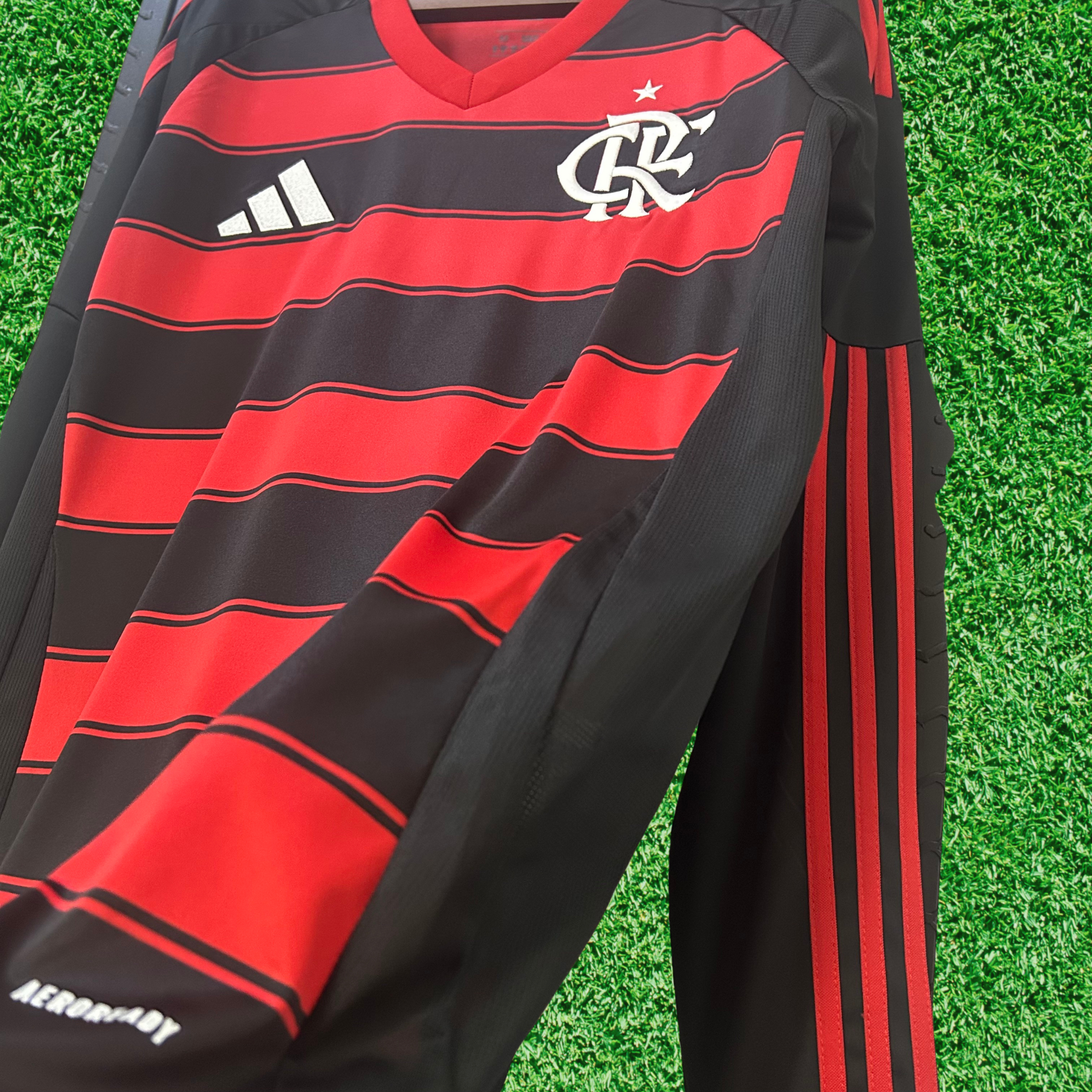 Camisa Flamengo I 25/26 Manga Longa