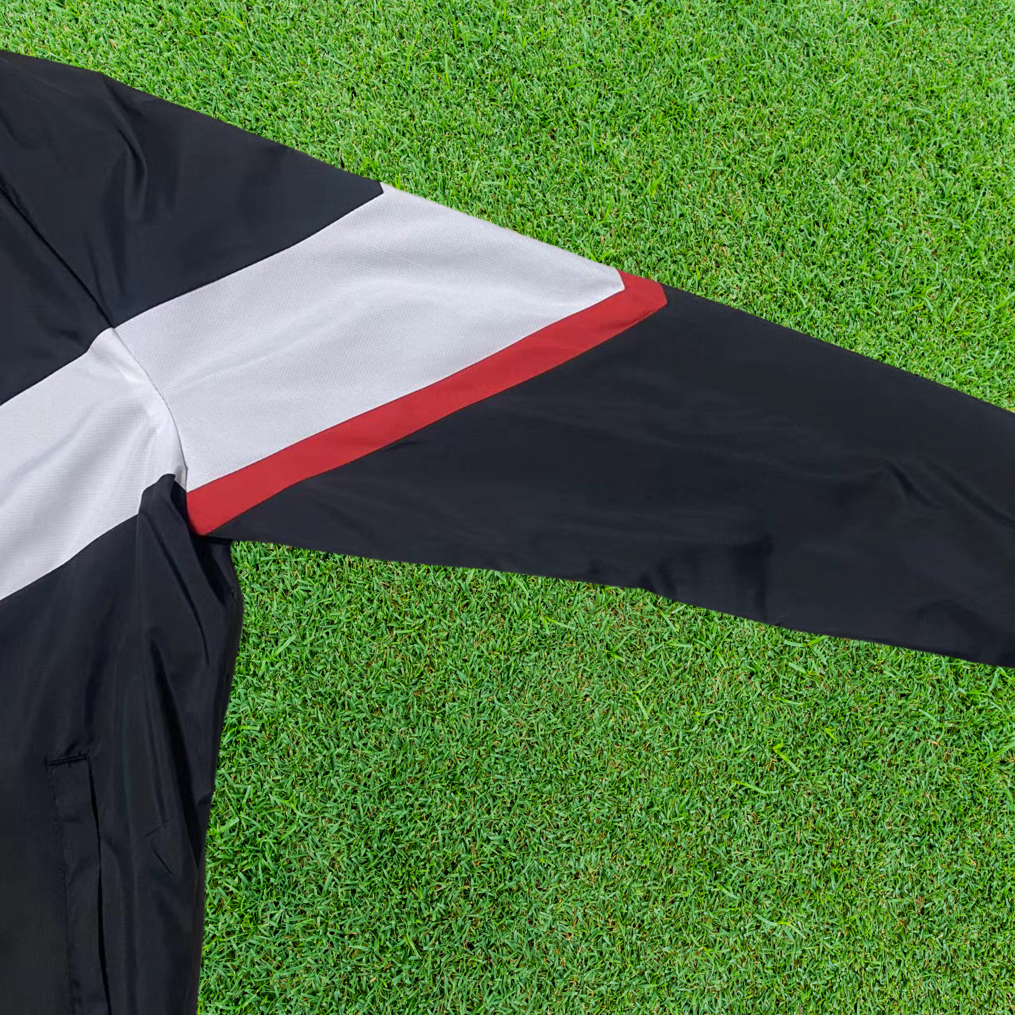 Corta-Vento Brasil Preto/Branco