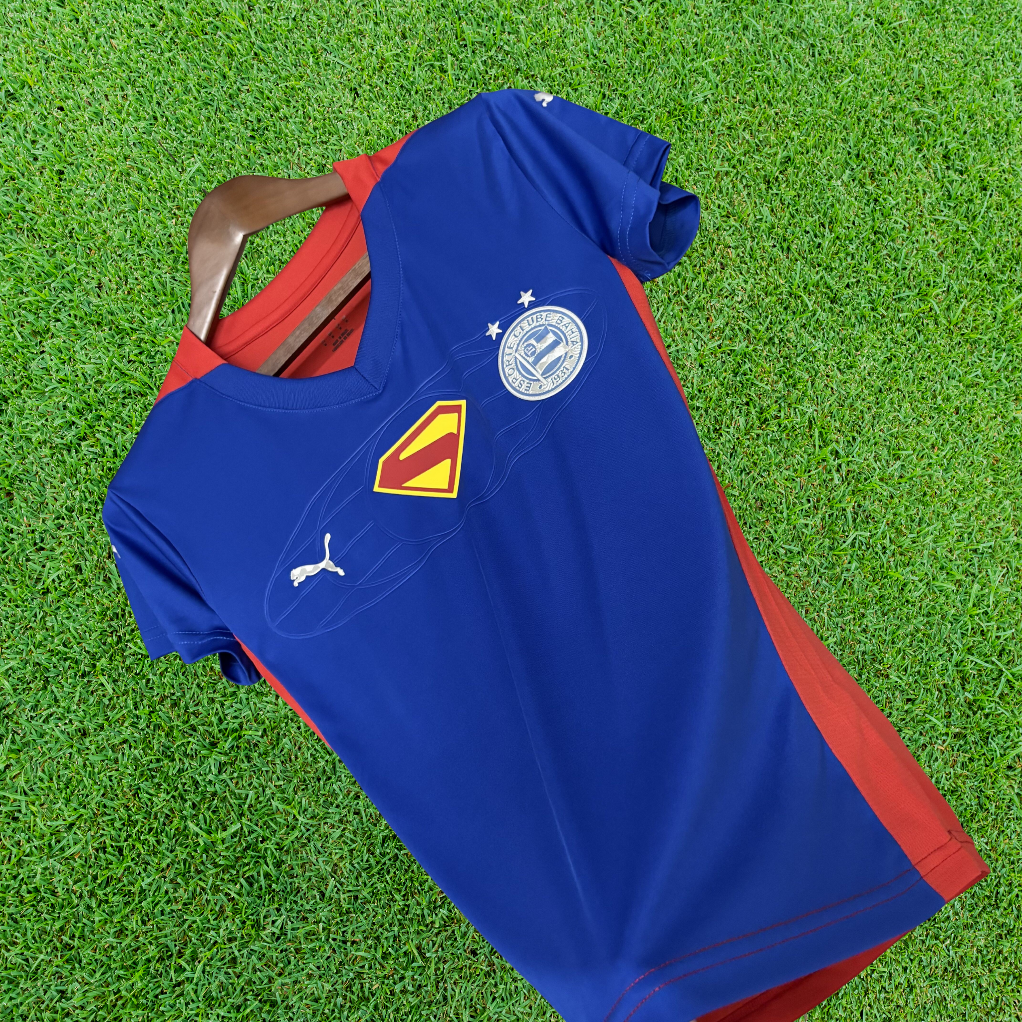 Camisa Bahia Superman 25/26 Feminina Torcedor