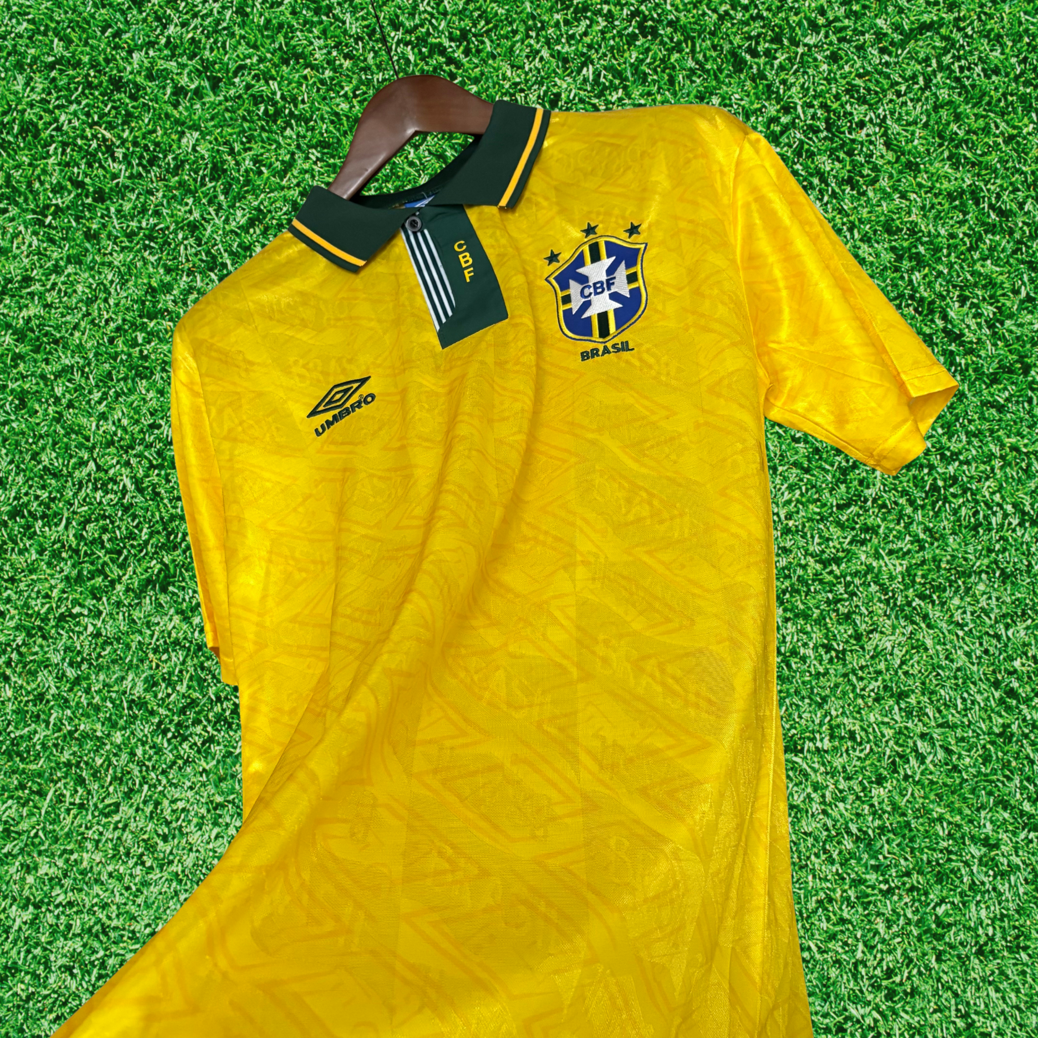 Camisa Brasil I 91/93 Retrô