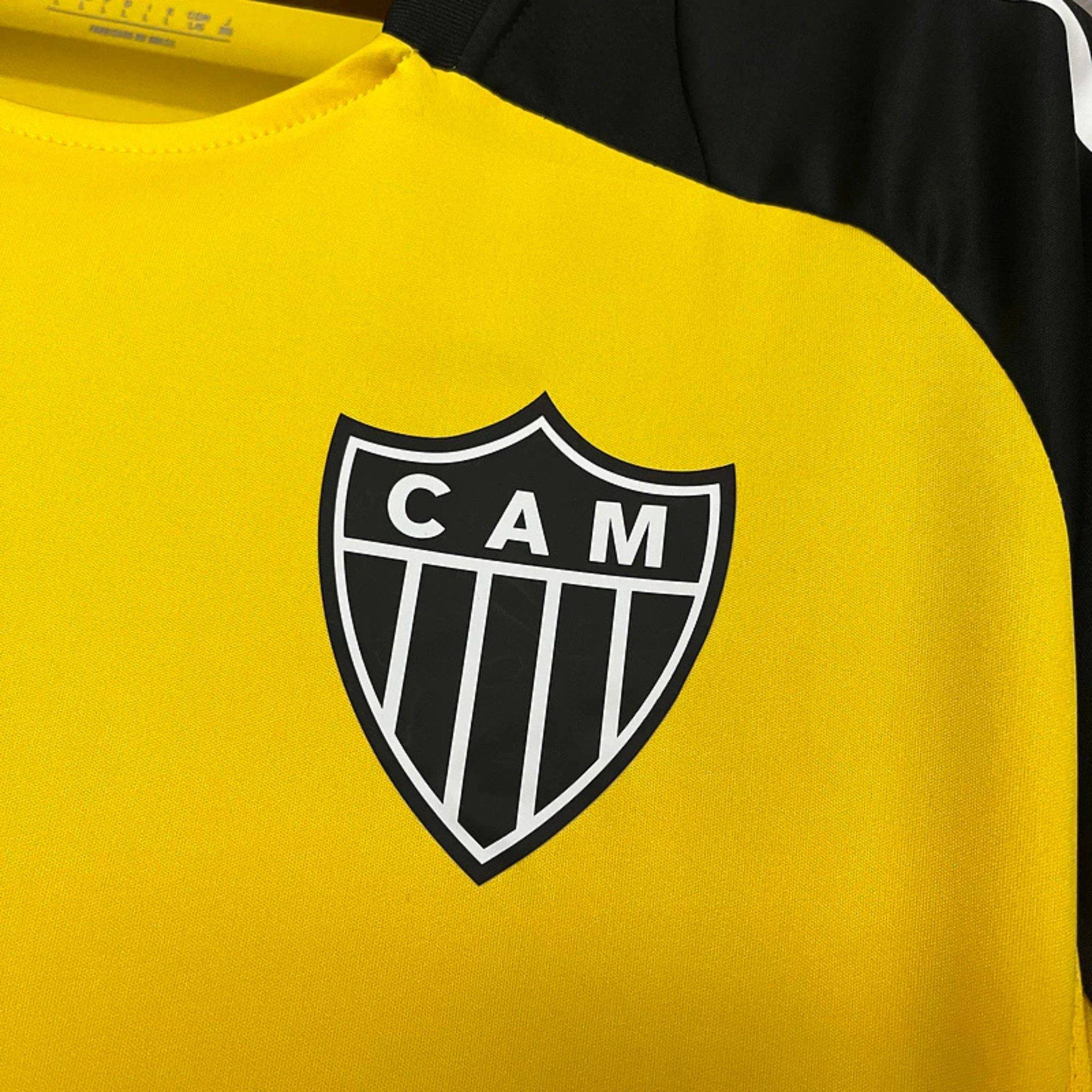 Camisa Atlético Mineiro Treino Amarelo 25/26 Torcedor
