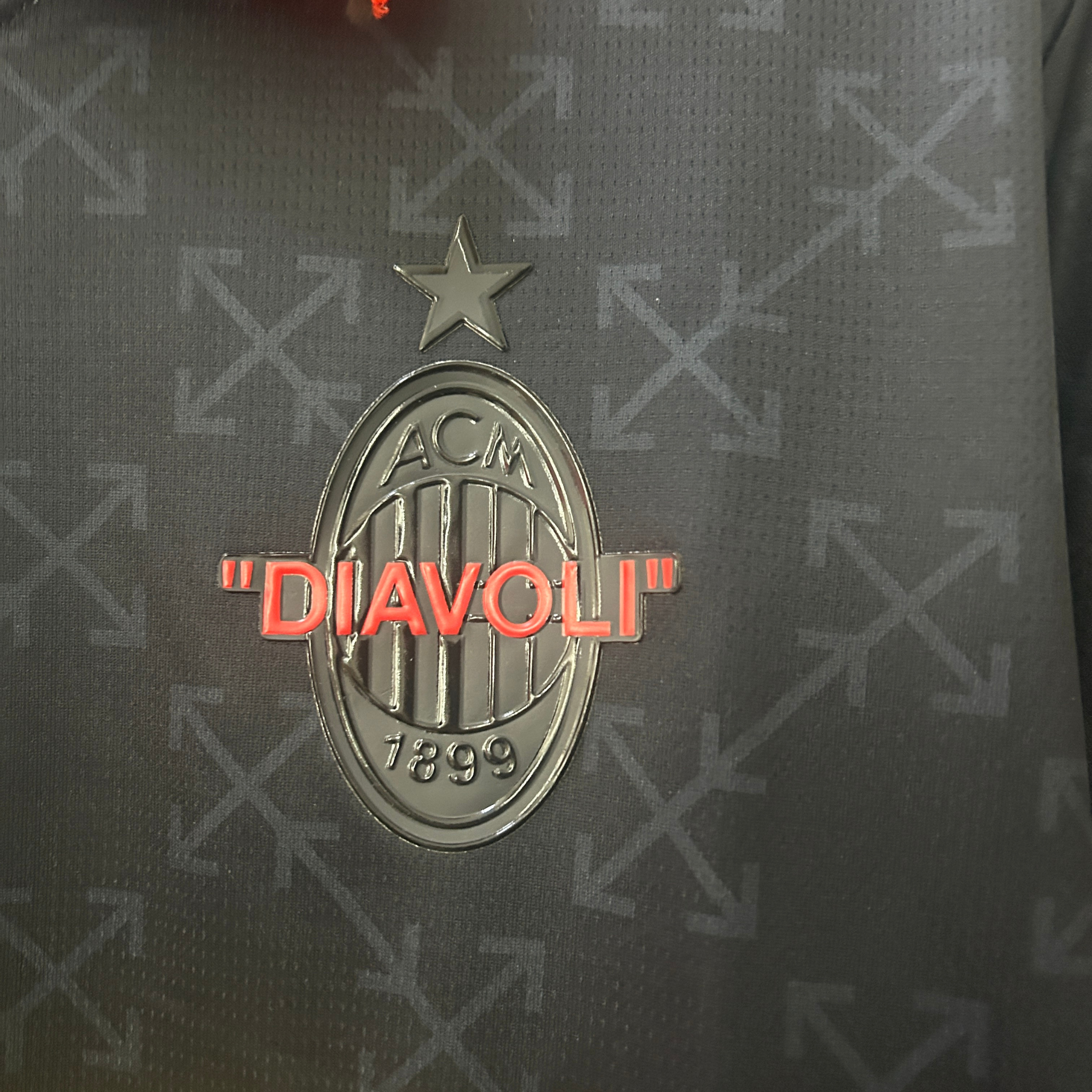 Camisa AC Milan Off-White 25/26 Torcedor