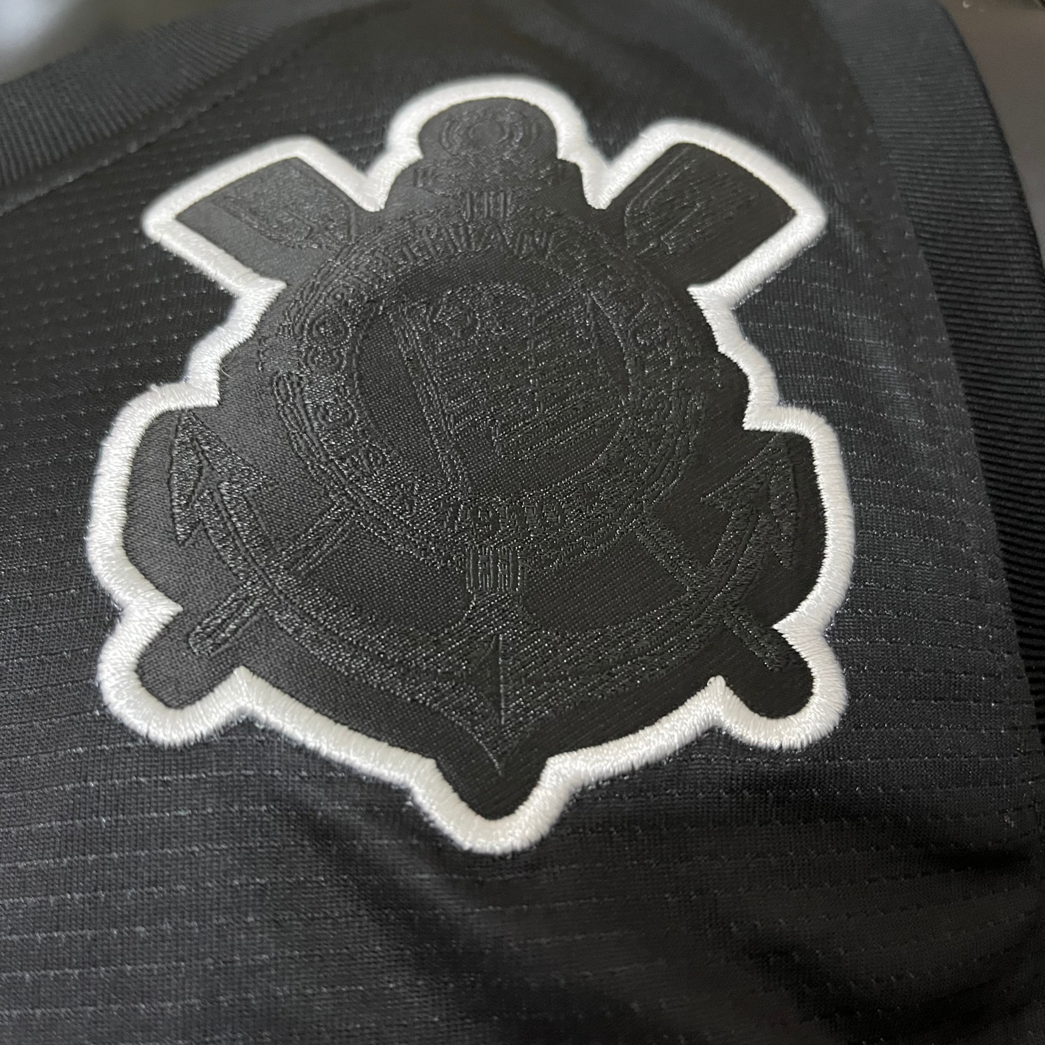 Regata Corinthians Preto e Branco 25/26 Torcedor