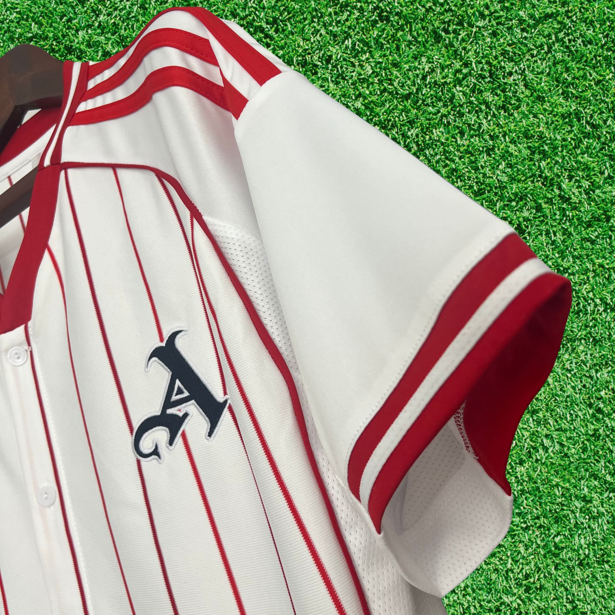 Camisa Arsenal Baseball - US Pack 25/26 Retrô